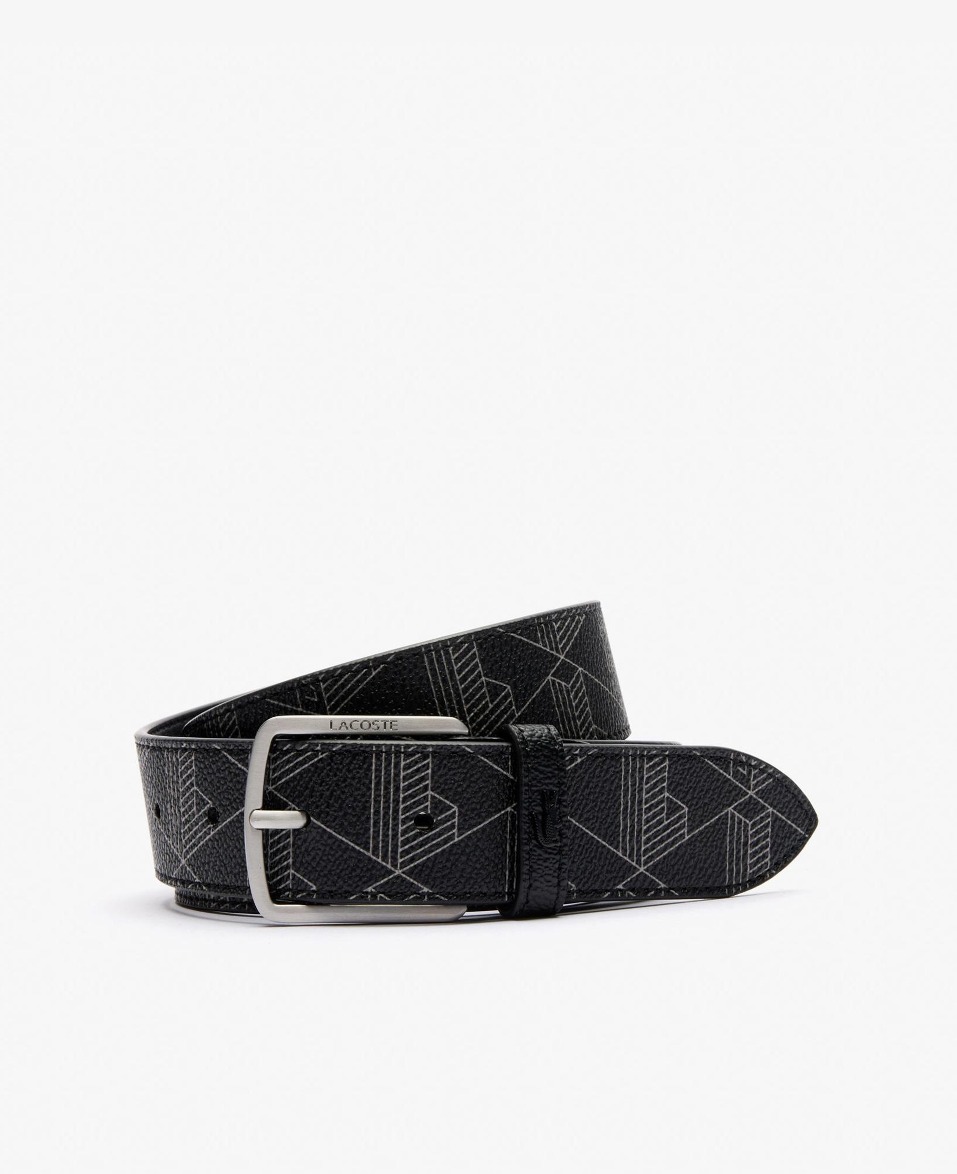 The Blend Erkek Monogram Siyah Kemer