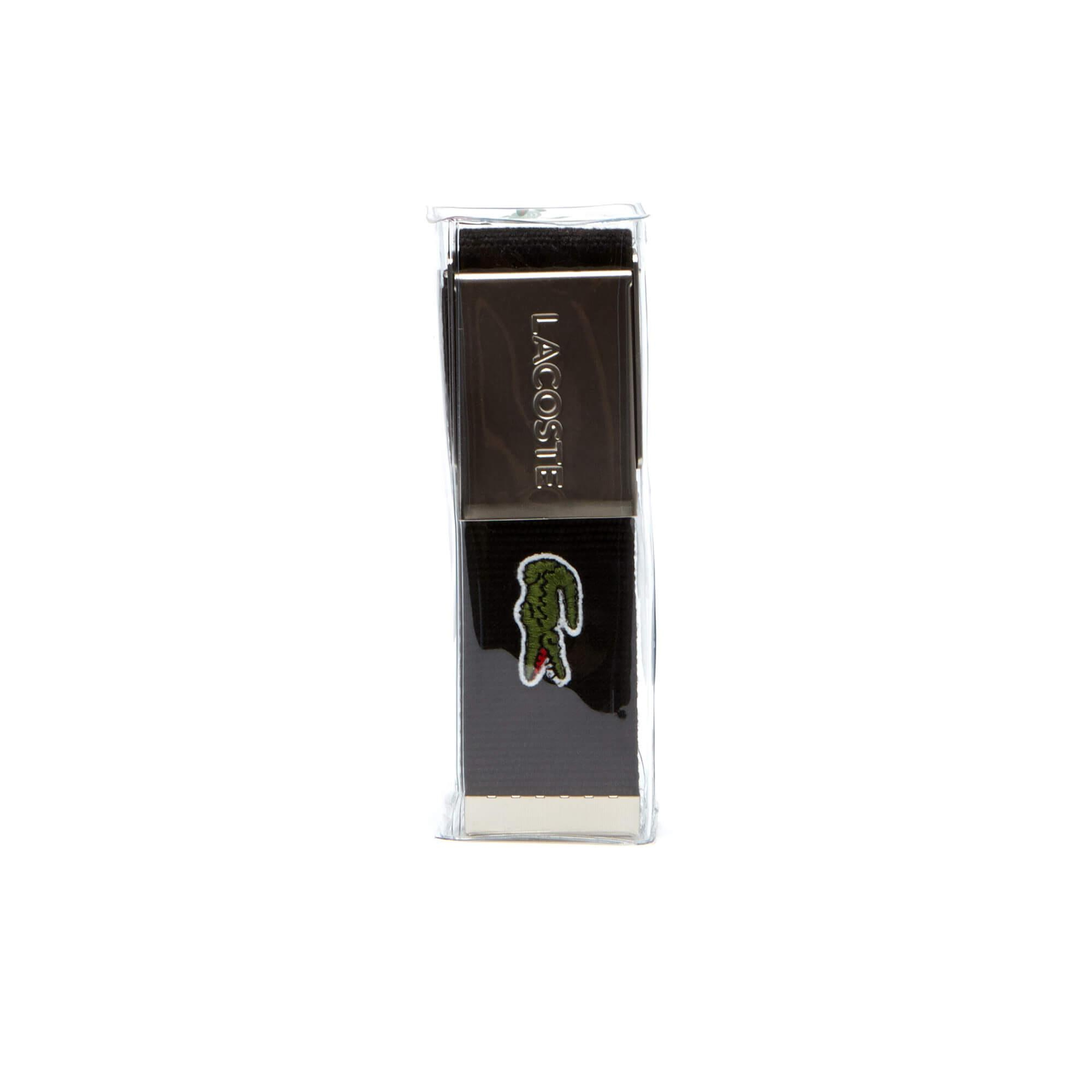 Lacoste L.12.12 Erkek Siyah Kemer