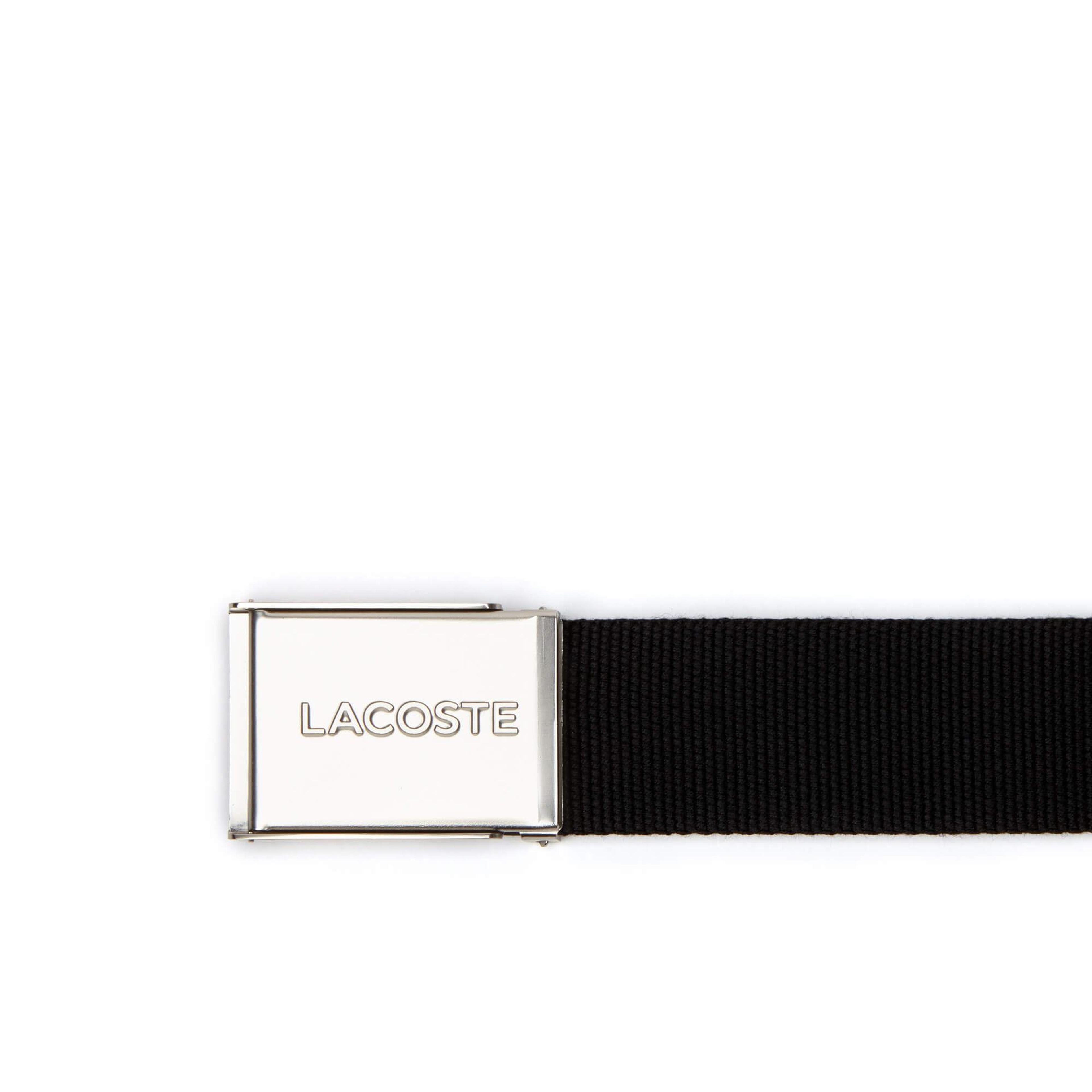 Lacoste L.12.12 Erkek Siyah Kemer