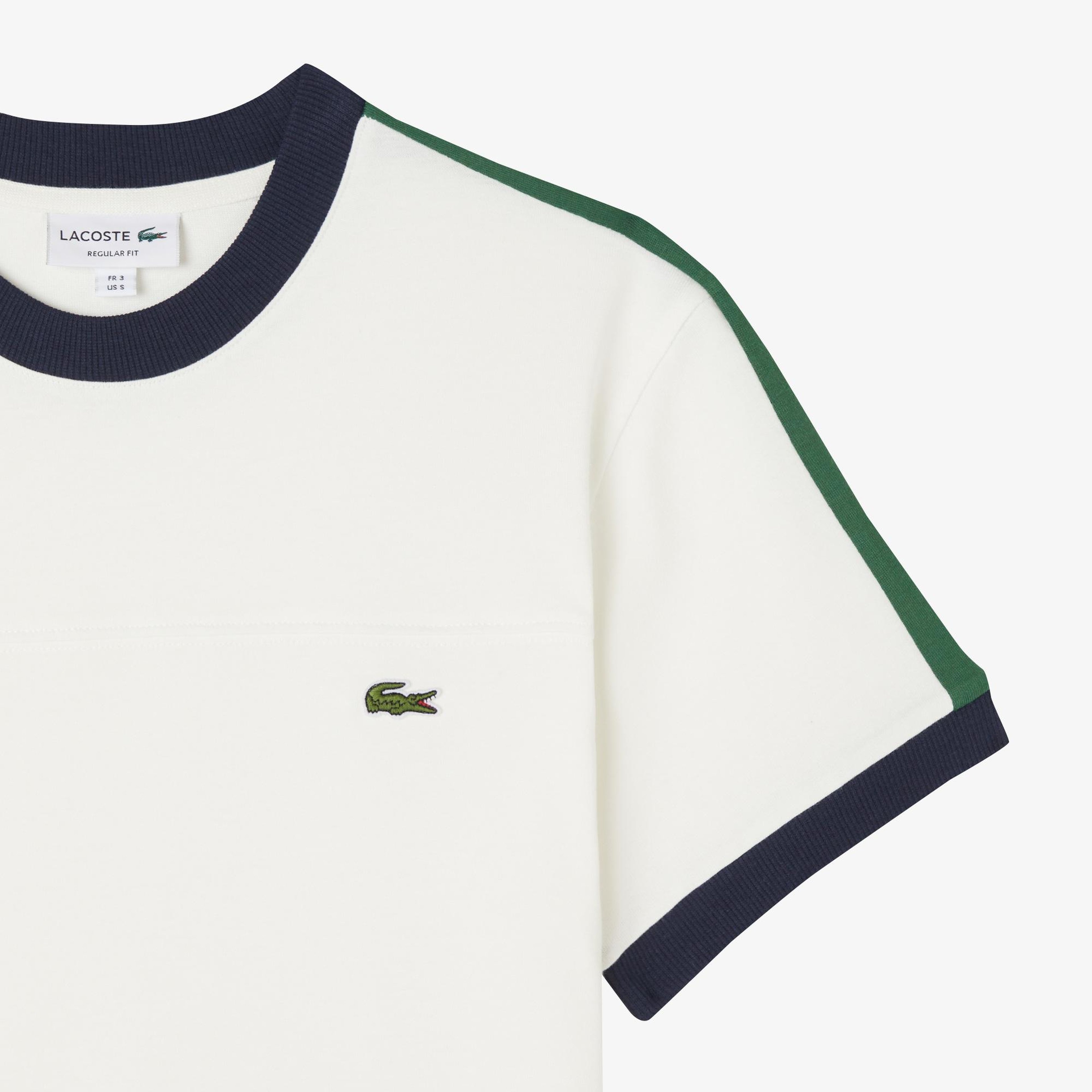 Erkek Regular Fit Bisiklet Yaka Beyaz T-Shirt