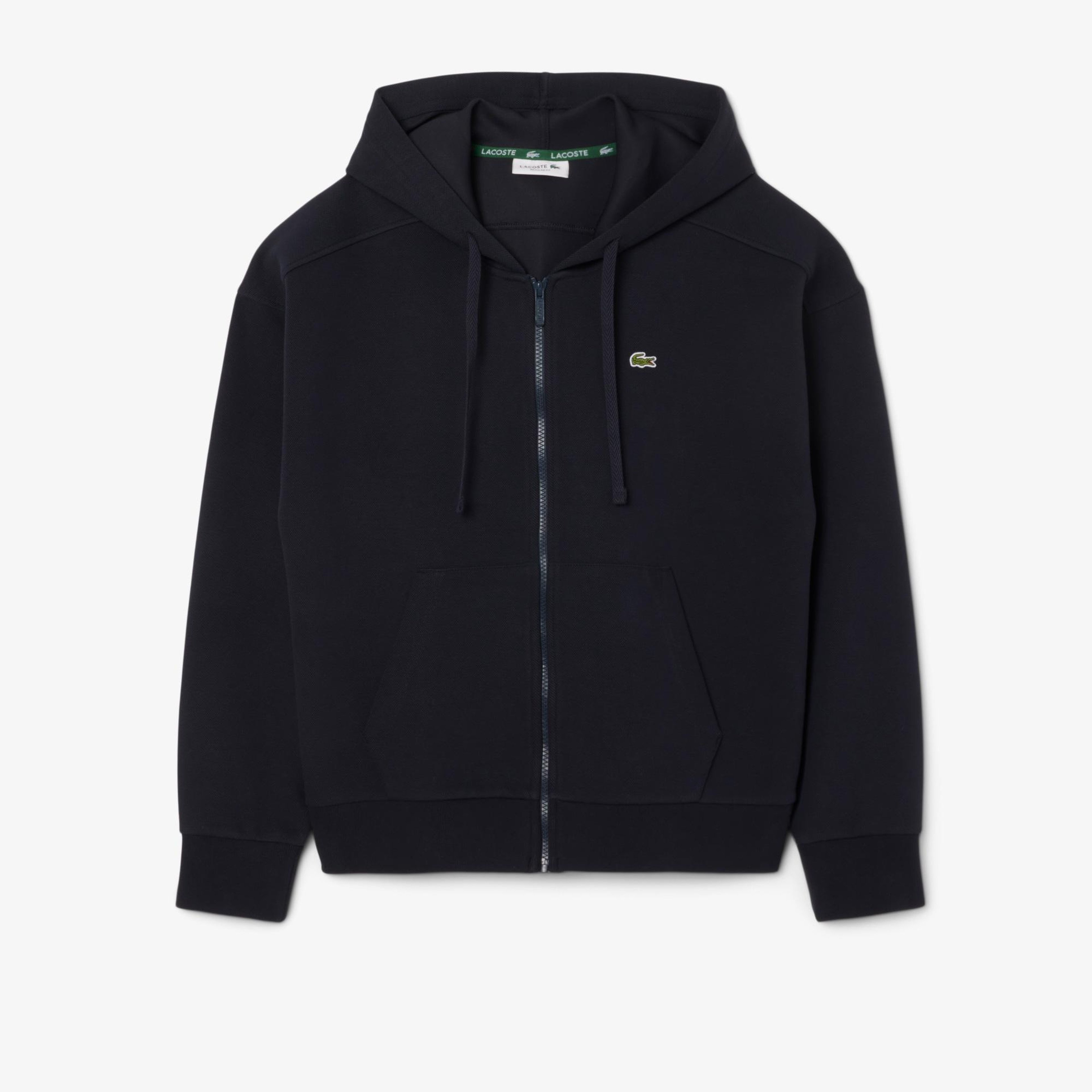 Kadın Regular Fit Fermuarlı Lacivert Sweatshirt