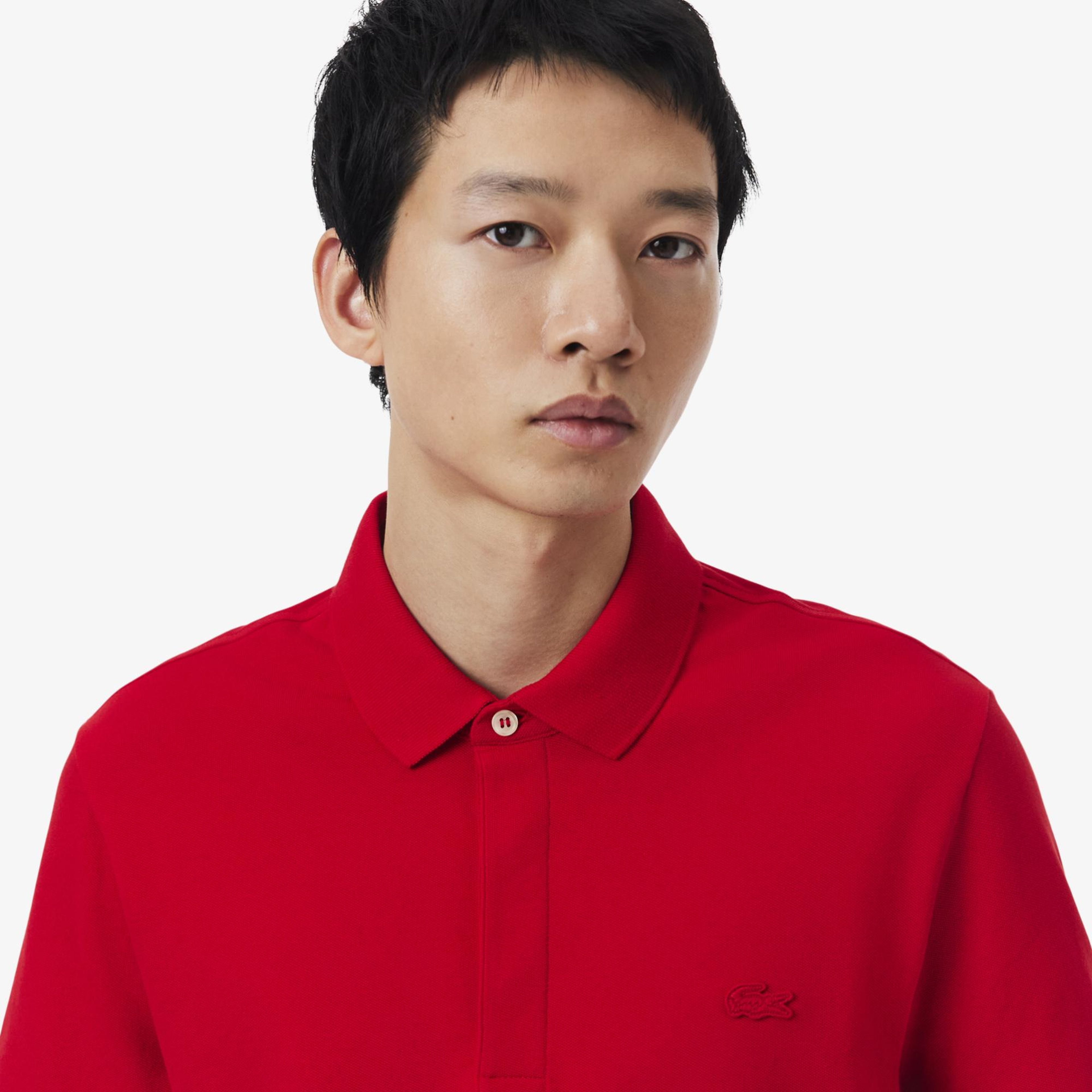 Erkek Regular Fit Kırmızı Paris Polo