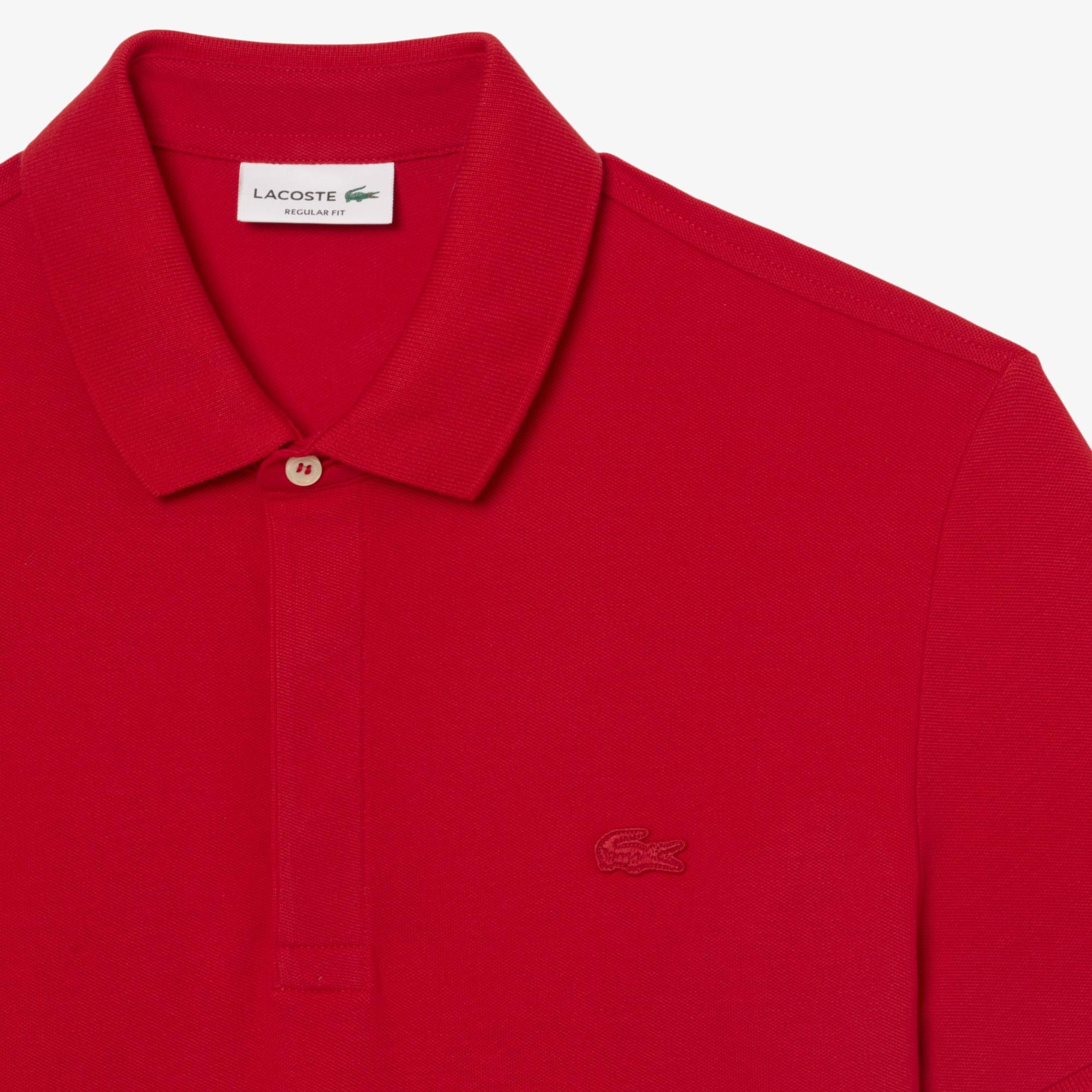 Erkek Regular Fit Kırmızı Paris Polo
