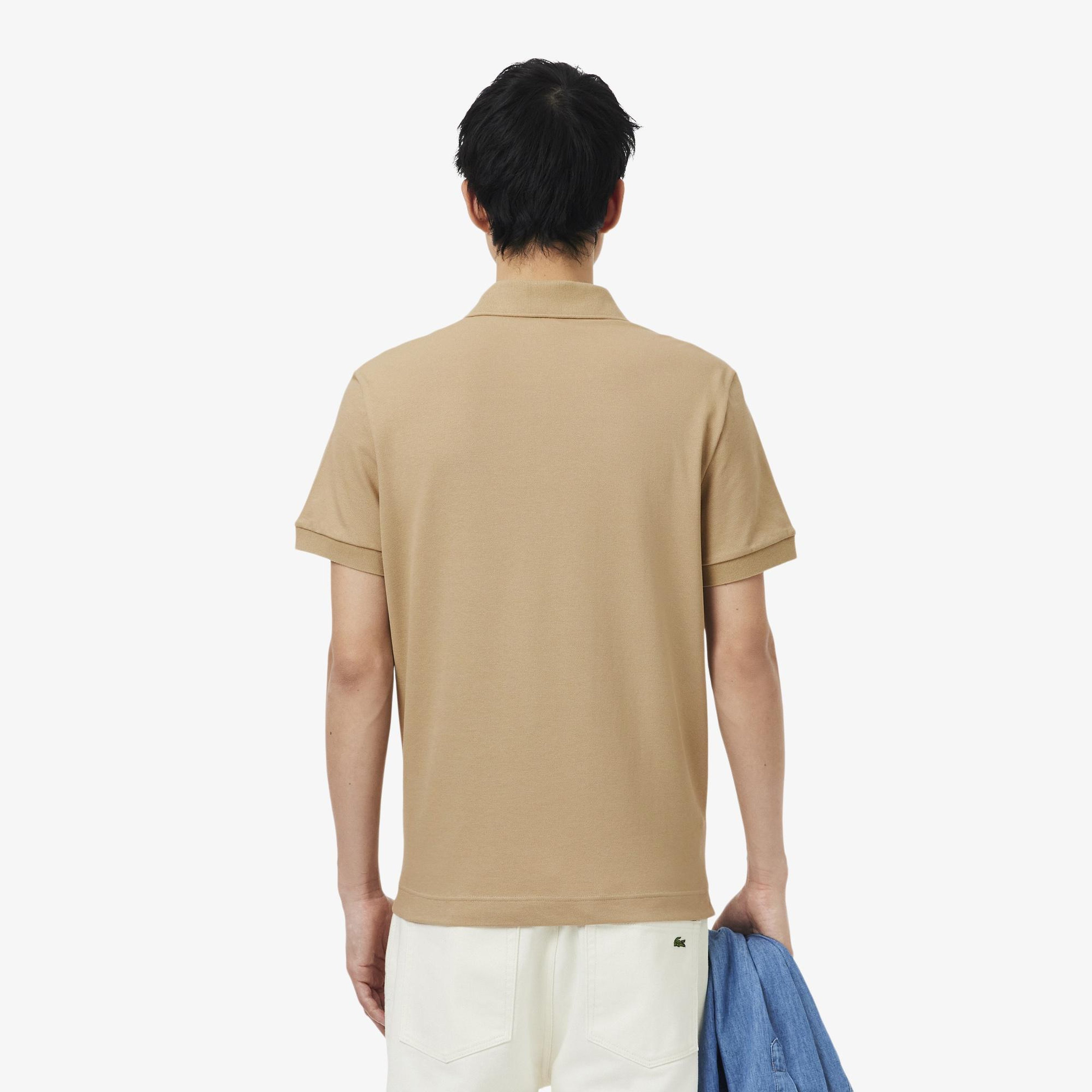 Erkek Regular Fit Bej Paris Polo