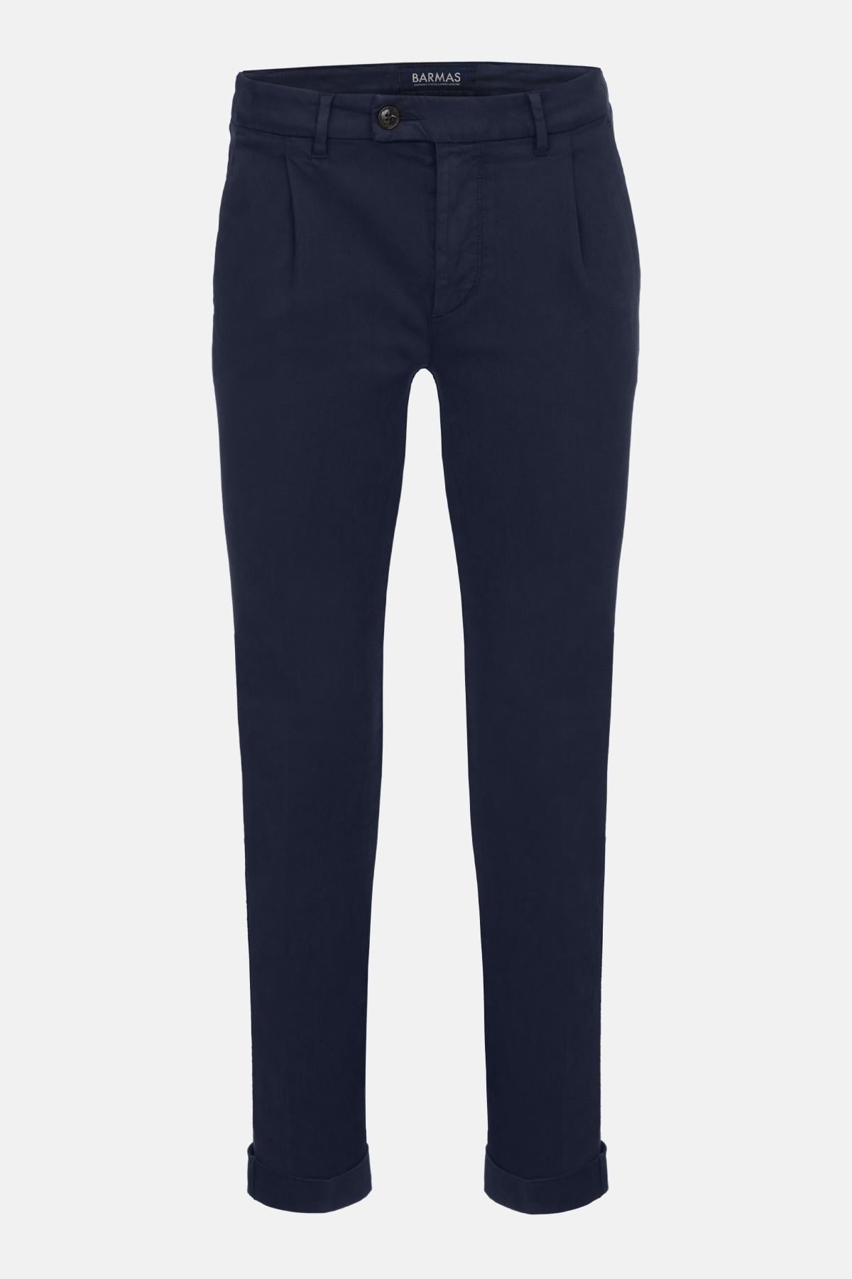 Erkek Lacivert Chino Pantolon