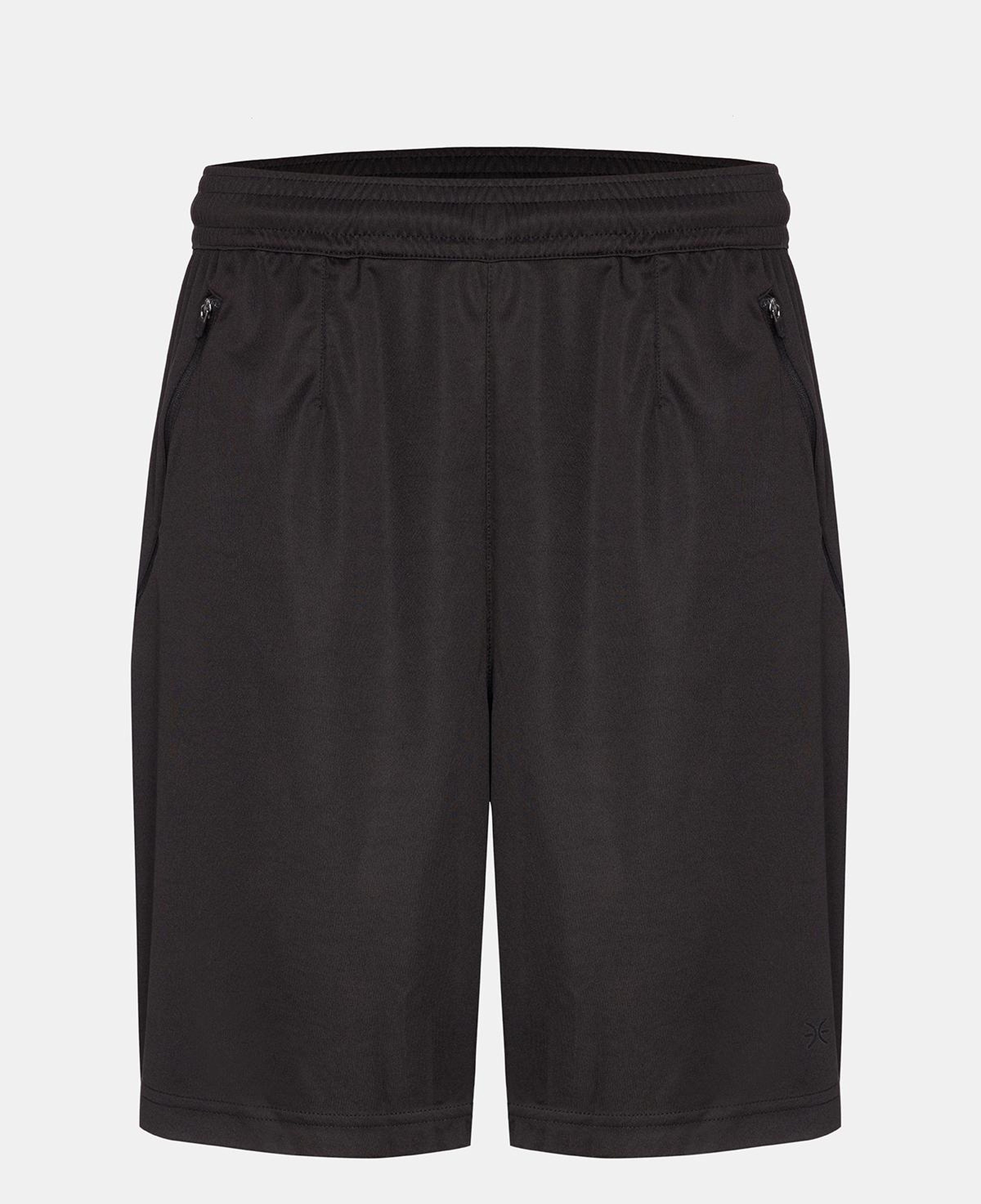 Erkek Siyah Activewear Şort