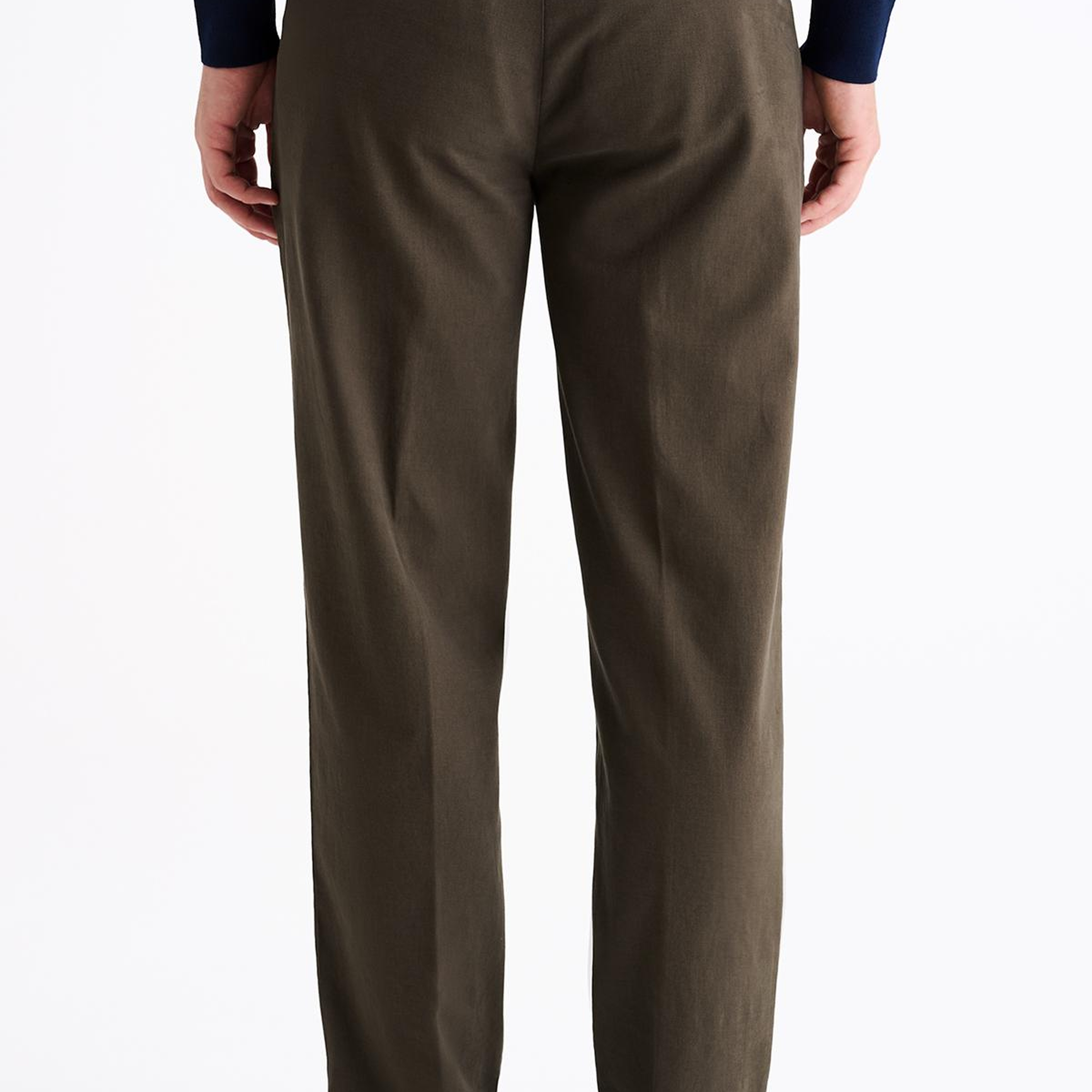 Erkek Antrasit Kaşmir Gabardin Chino Pantolon