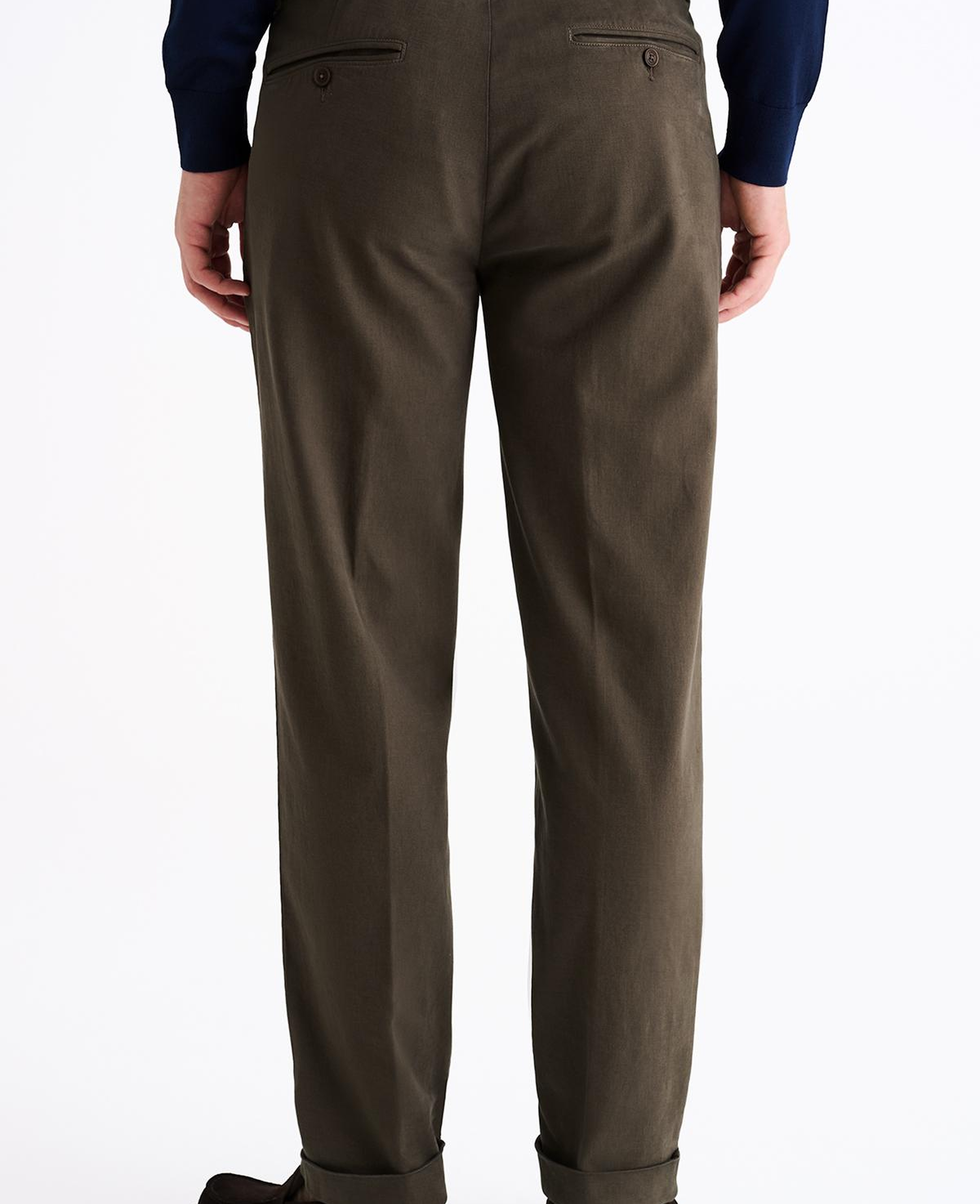 Erkek Antrasit Kaşmir Gabardin Chino Pantolon