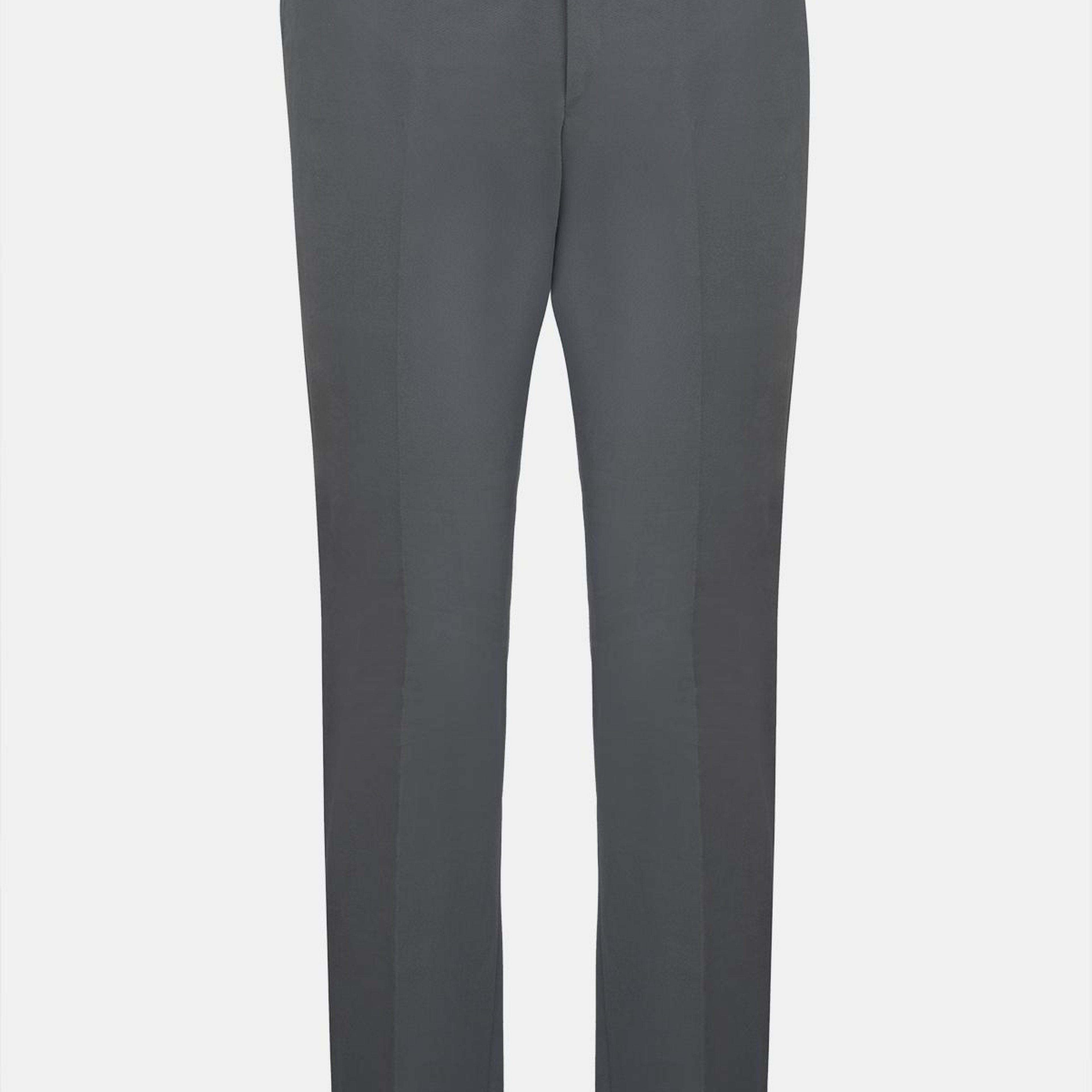 Erkek Gri Slim Fit Chino Pantolon