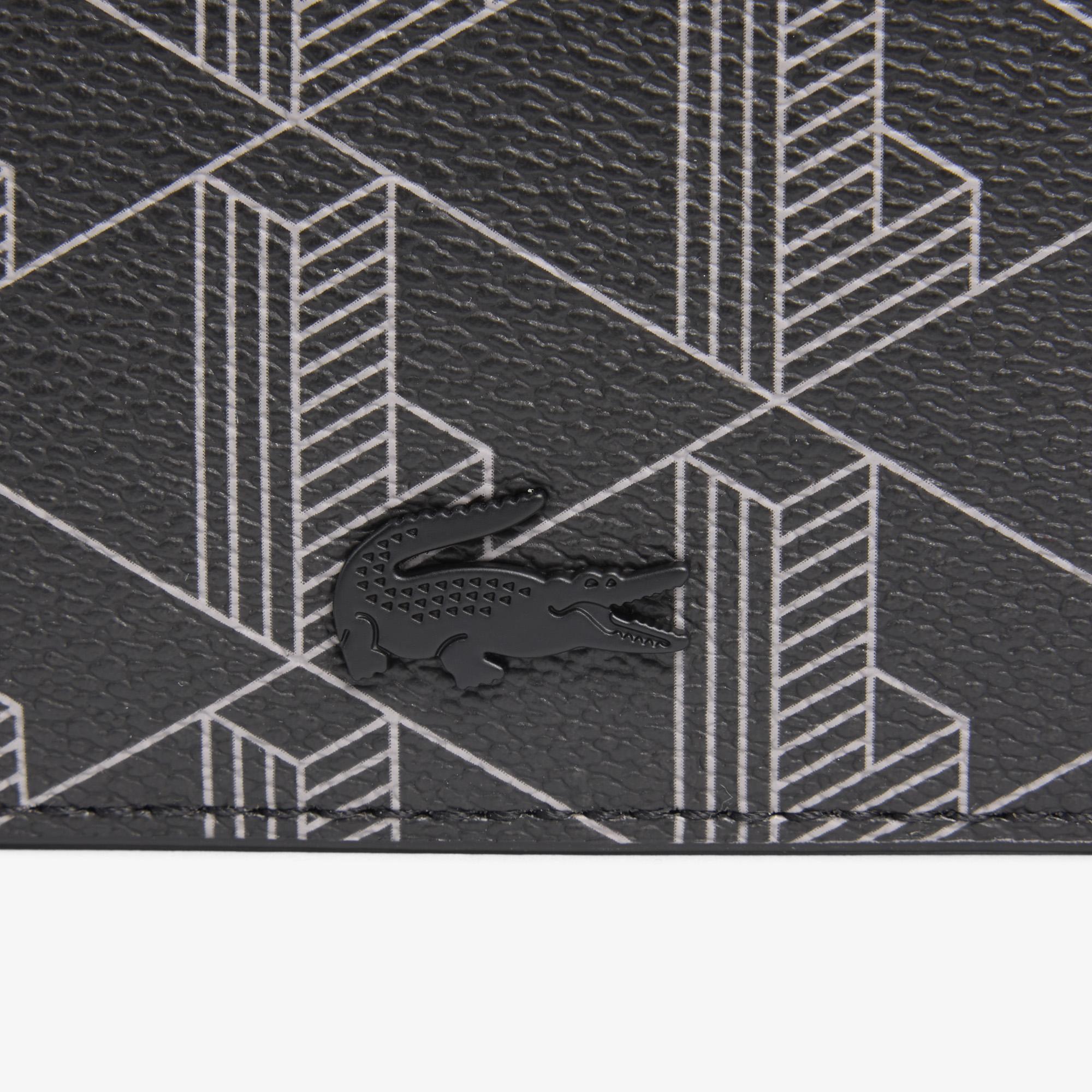 The Blend Erkek Monogram Siyah Cüzdan