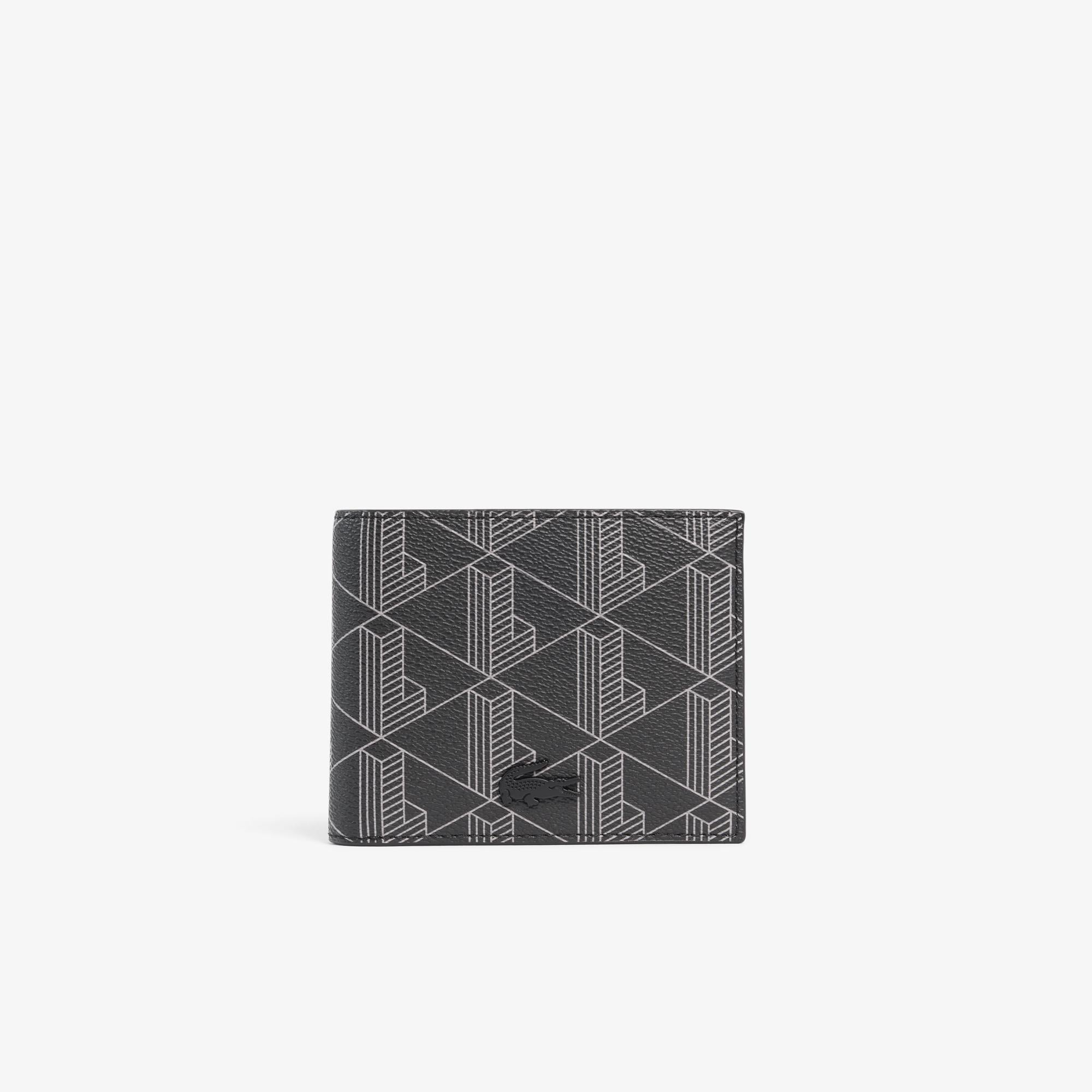 The Blend Erkek Monogram Siyah Cüzdan
