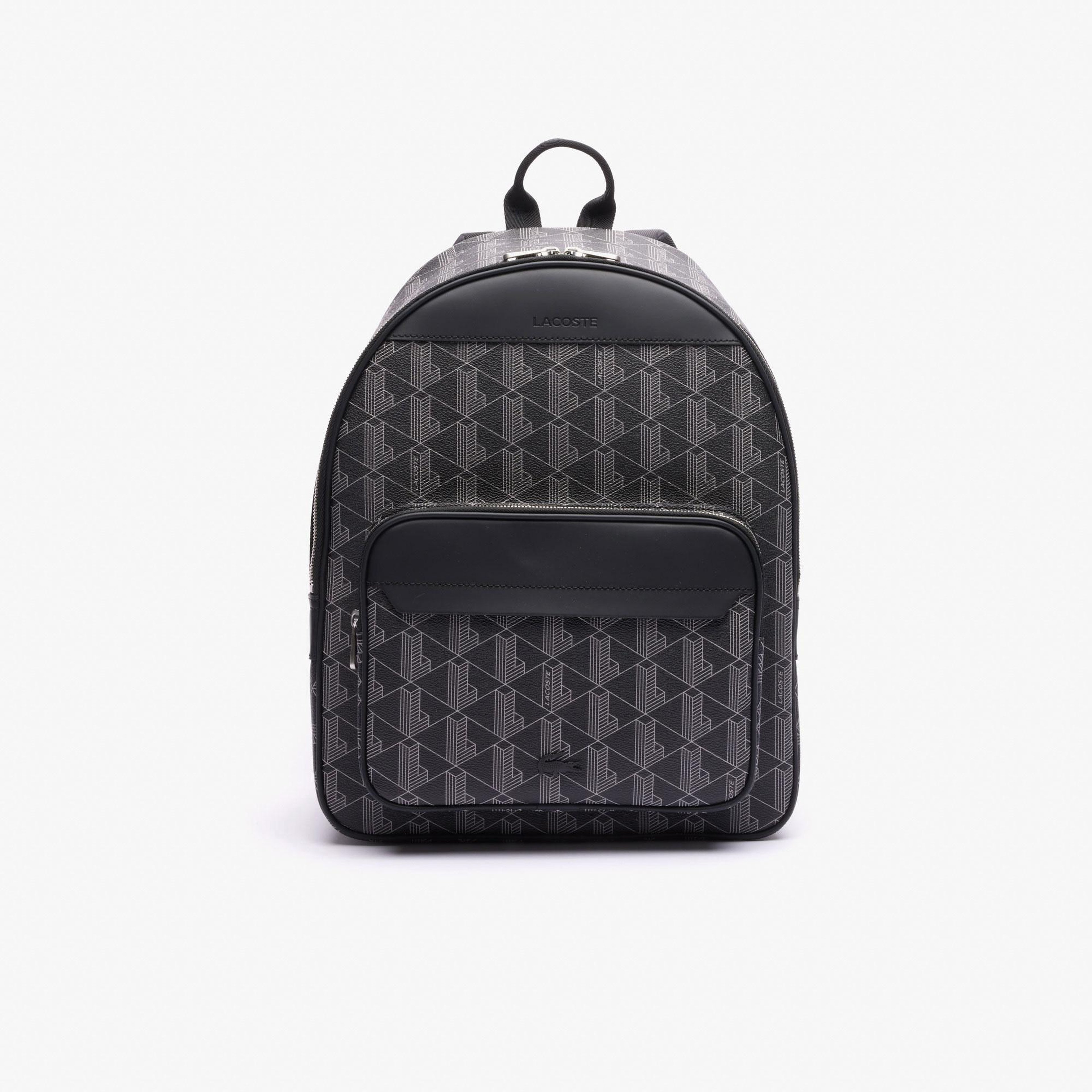 The Blend Erkek Monogram Siyah Sırt Çantası