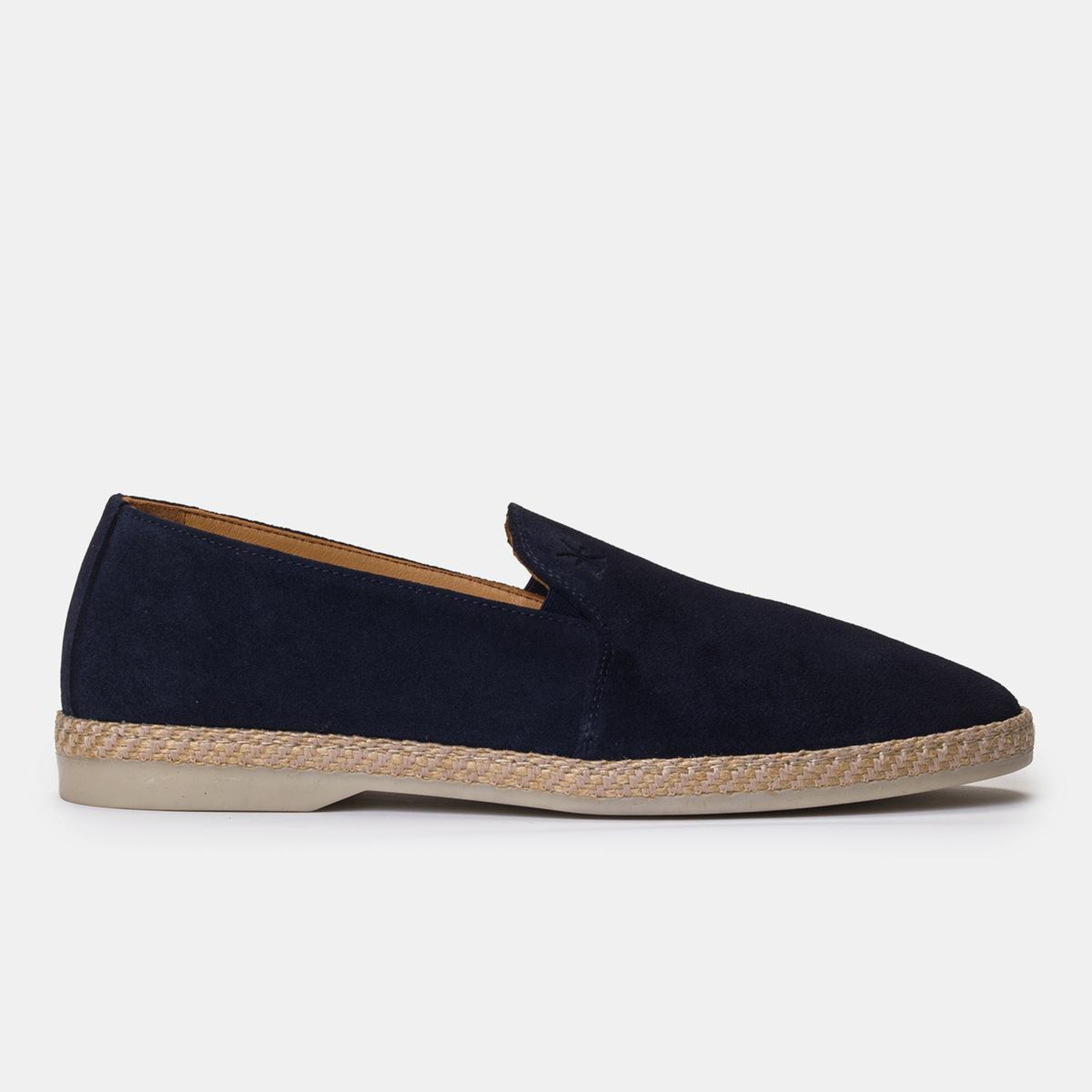Erkek Lacivert Süet Espadril