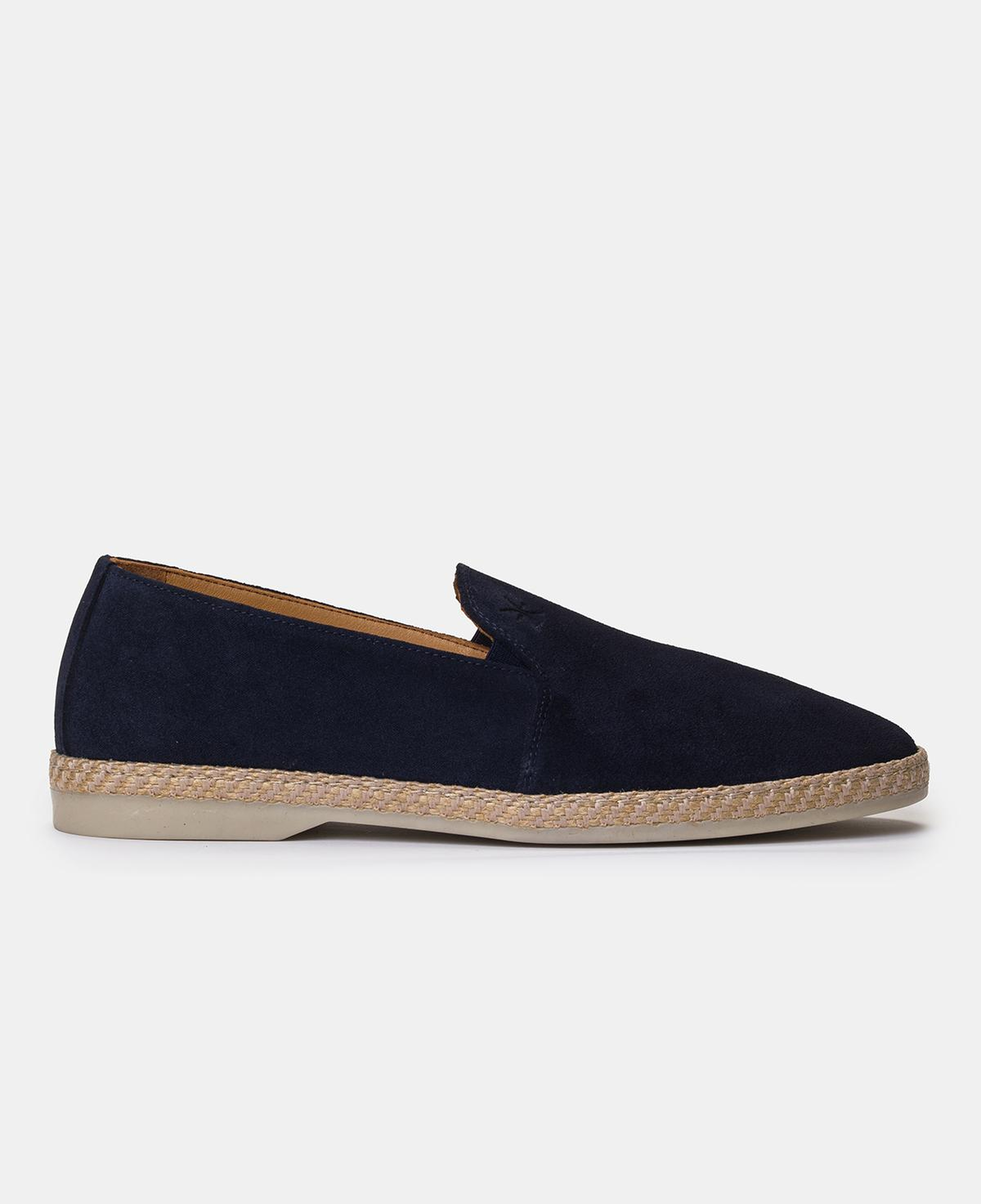 Erkek Lacivert Süet Espadril