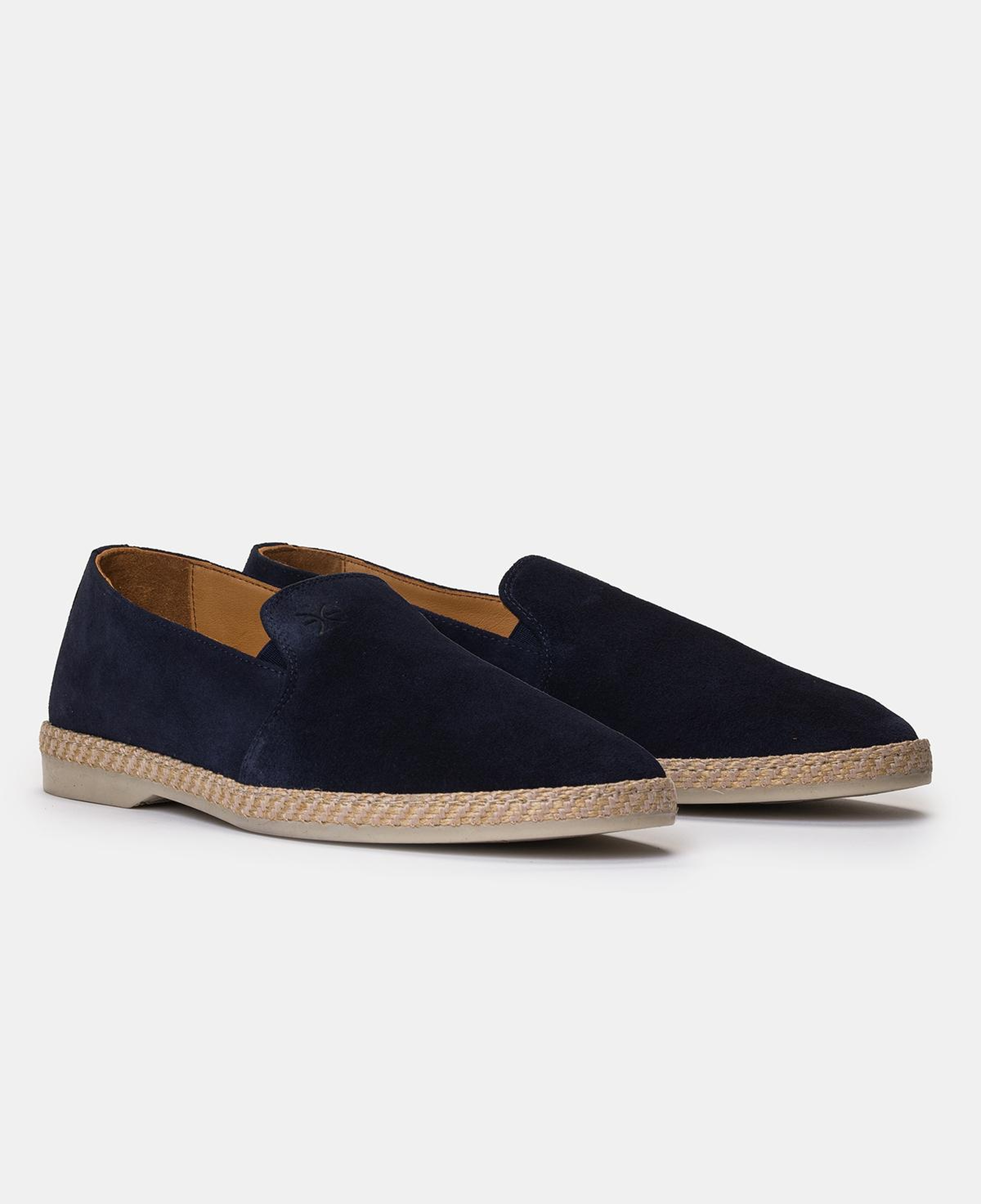 Erkek Lacivert Süet Espadril