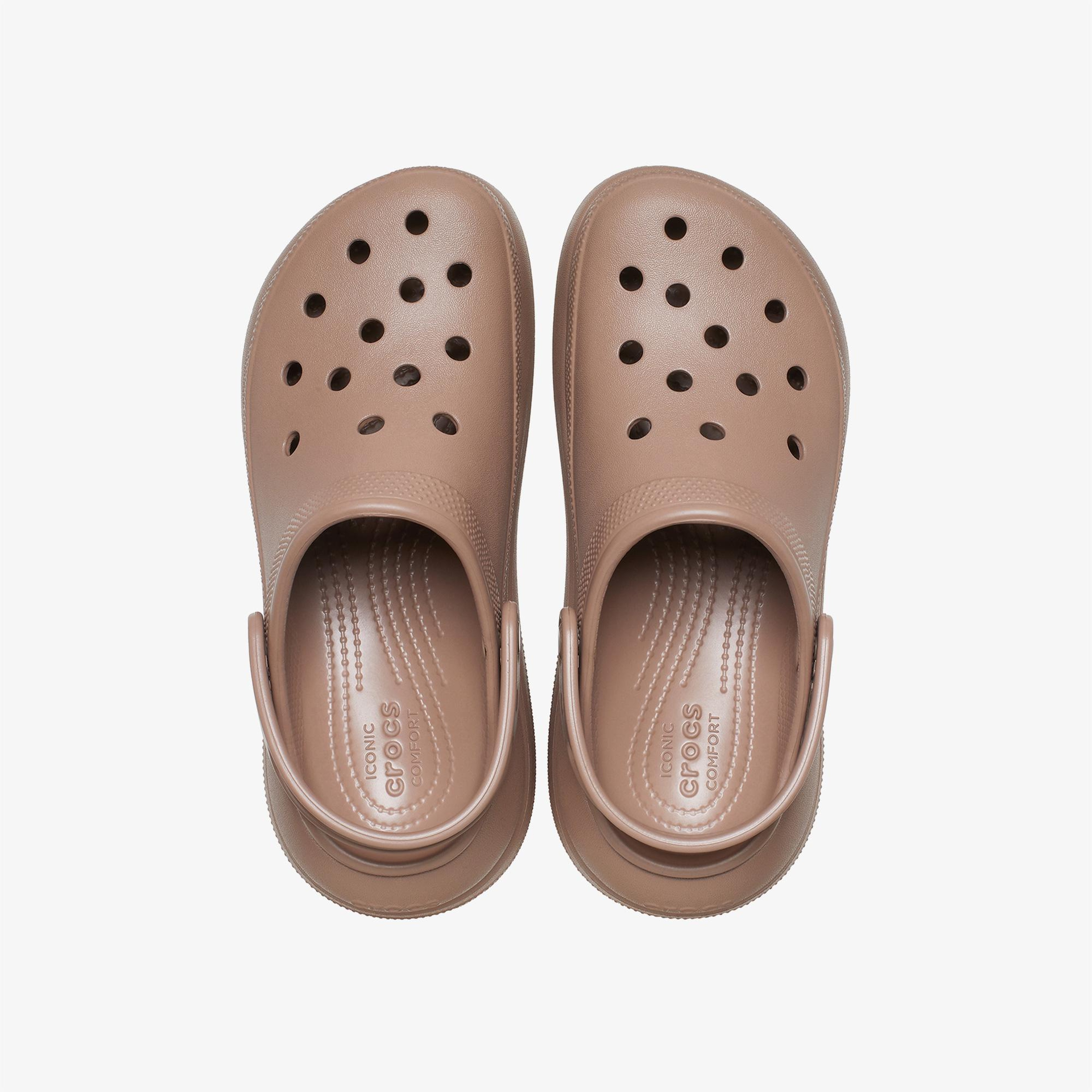 Crocs Classic Crush Clog Kadın Kahverengi Terlik