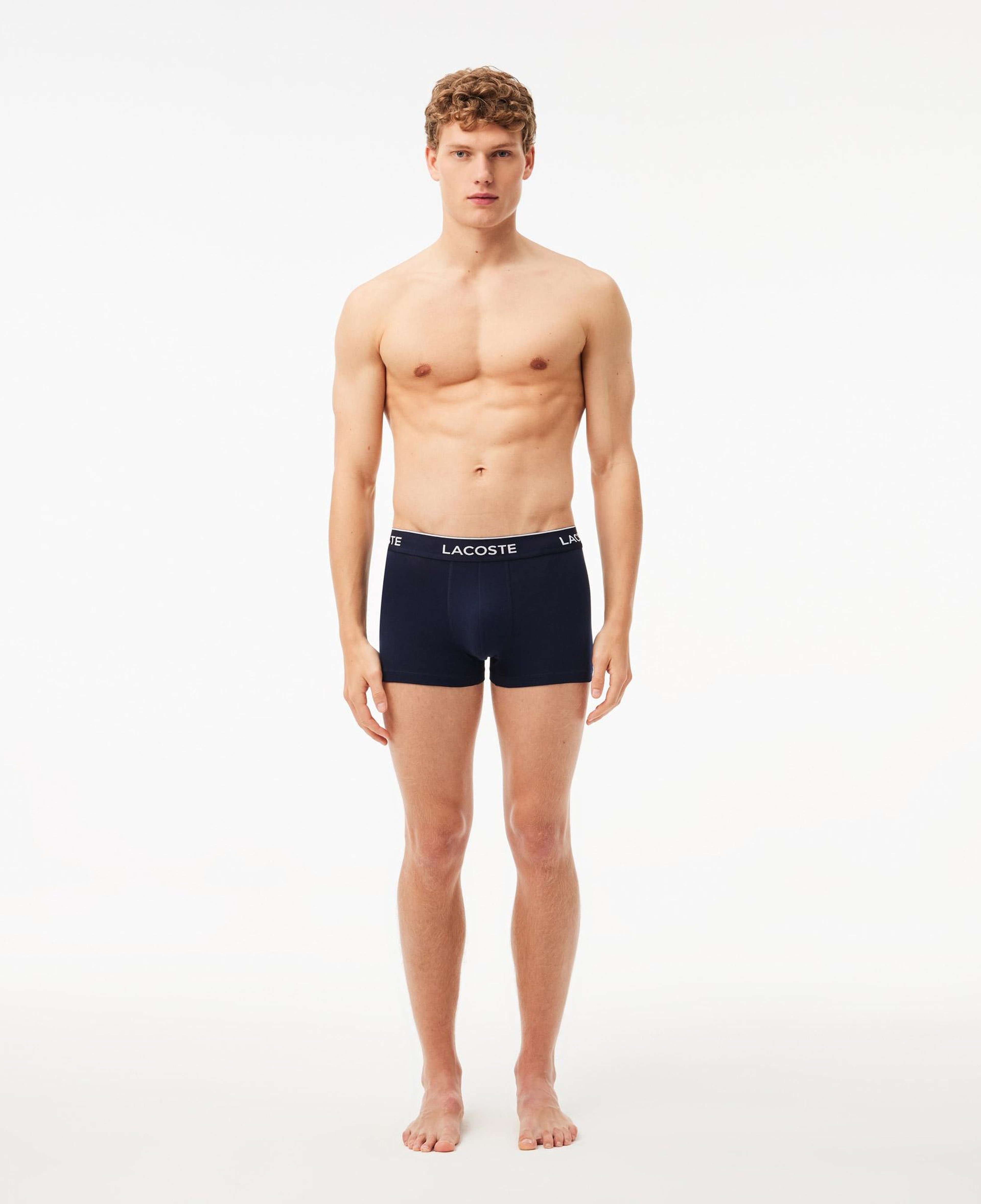 Erkek 3'lü Lacivert Boxer