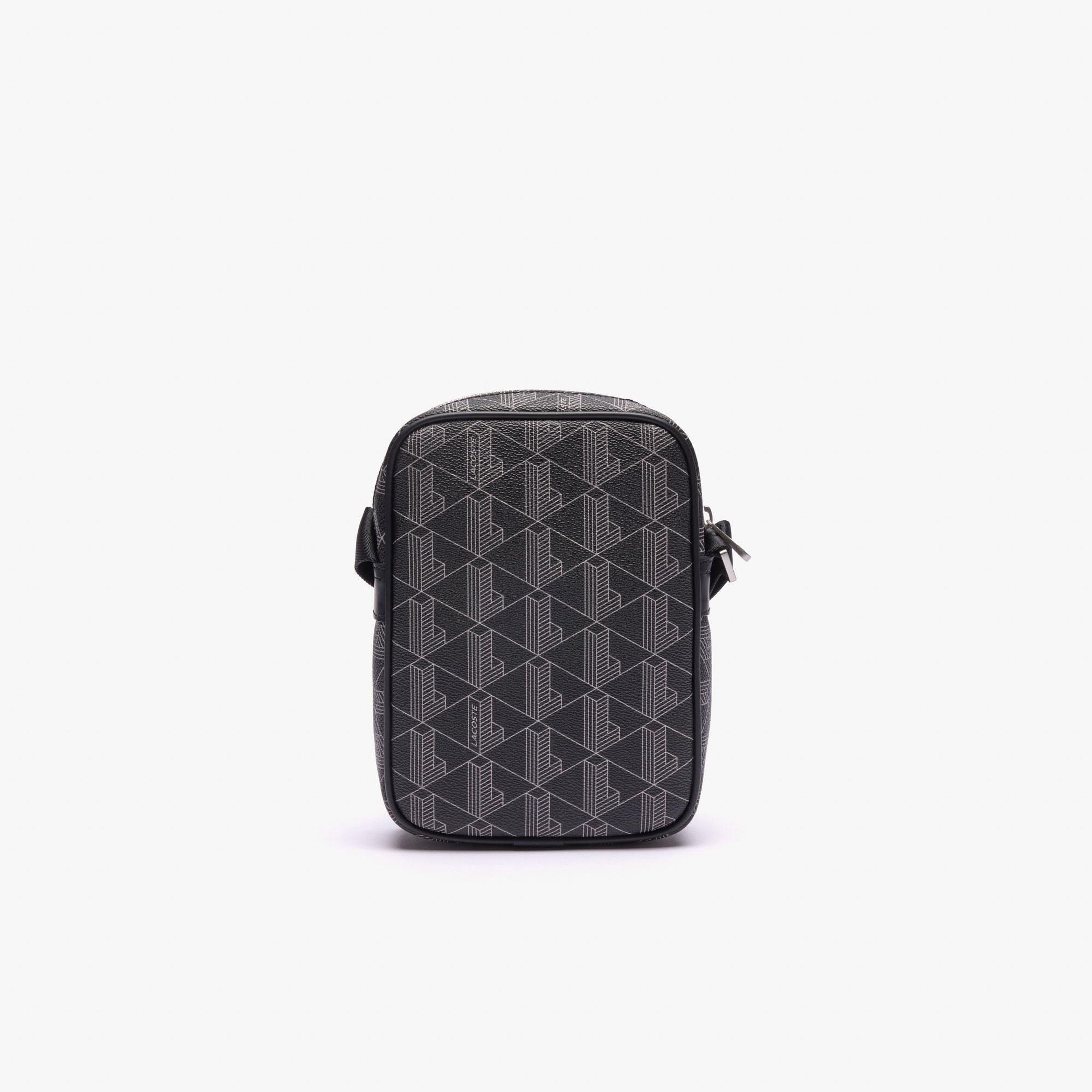 The Blend Erkek Monogram Siyah Postacı Çantası