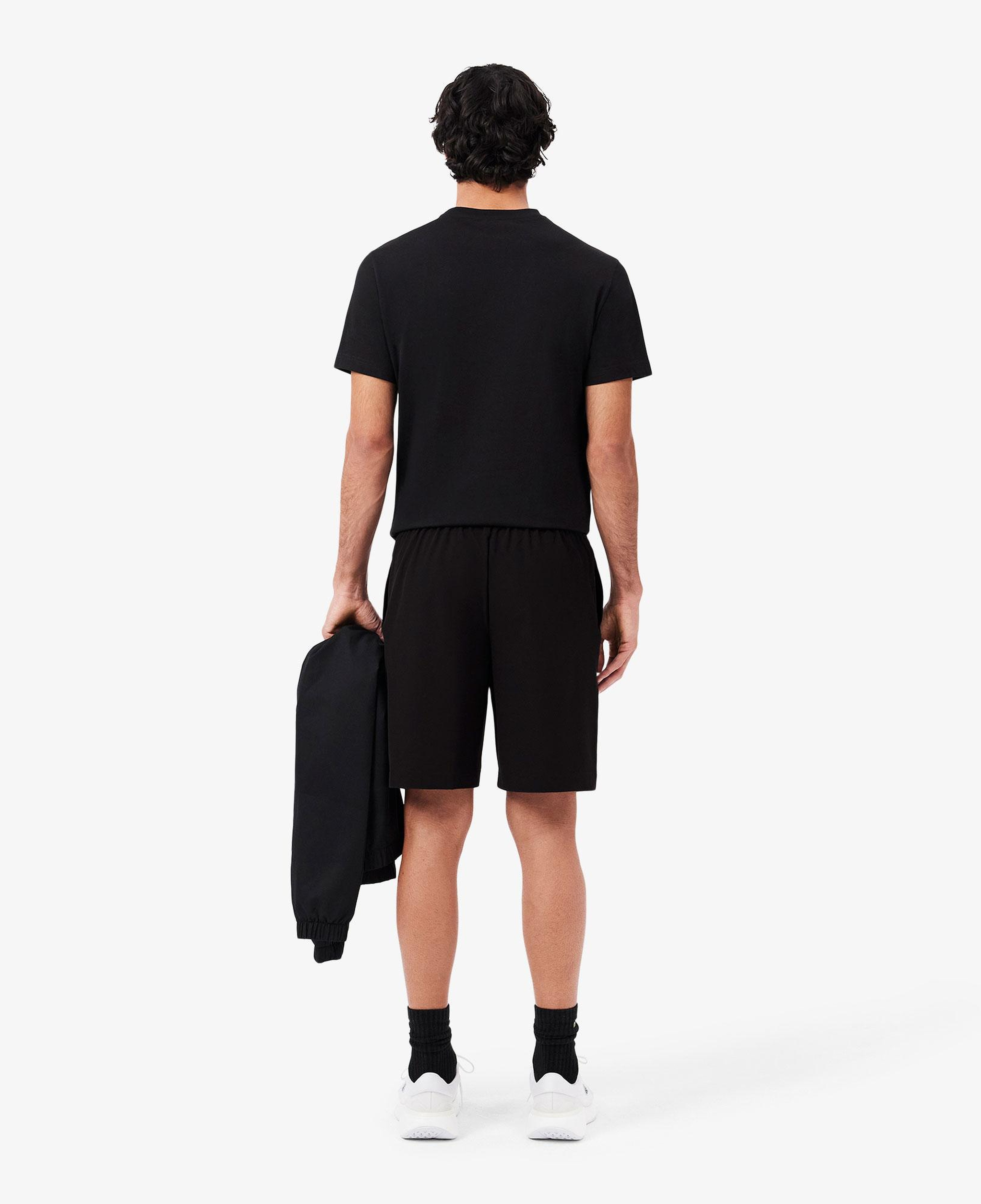 Erkek Regular Fit Siyah Şort