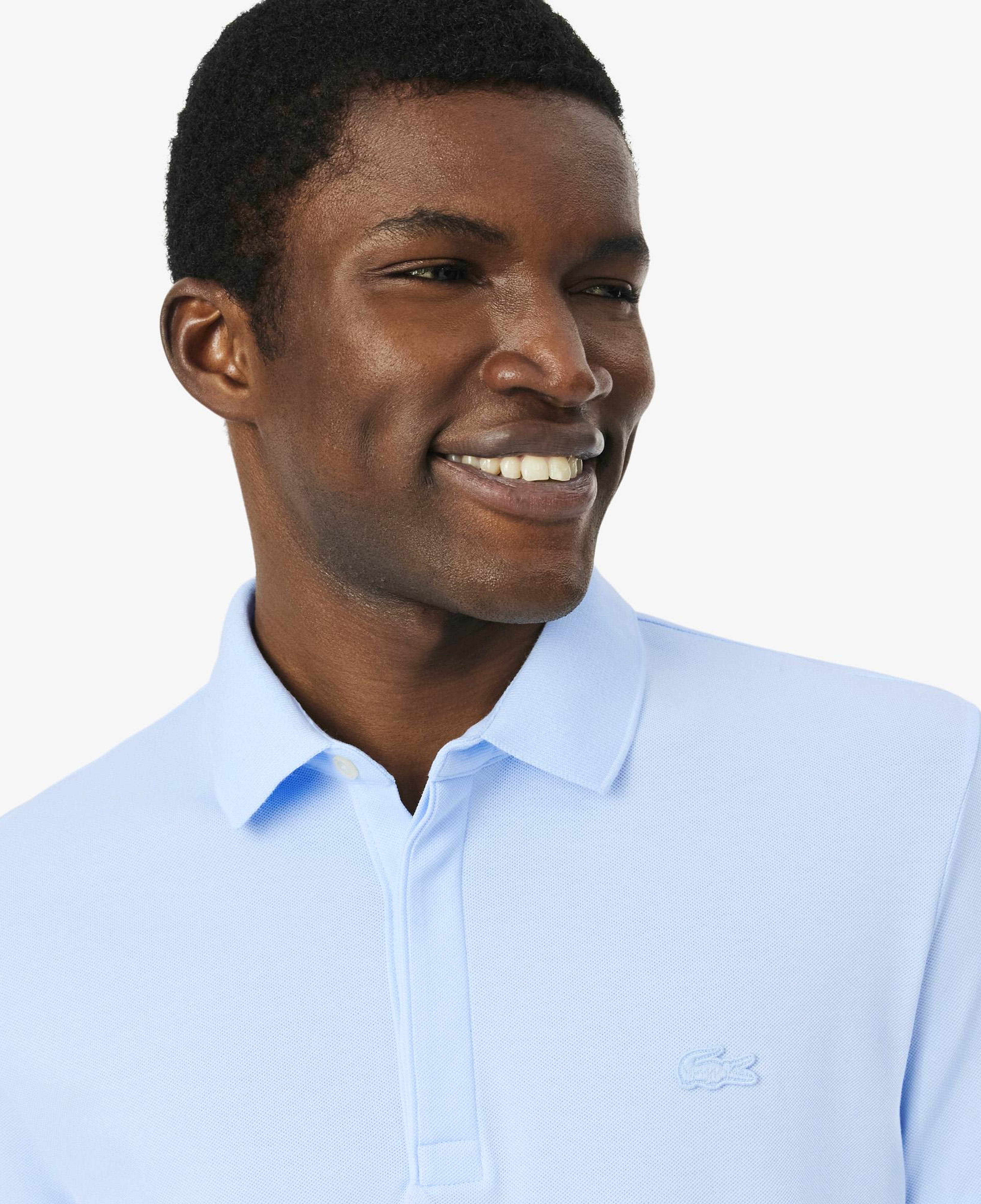 Erkek Regular Fit Açık Mavi Paris Polo