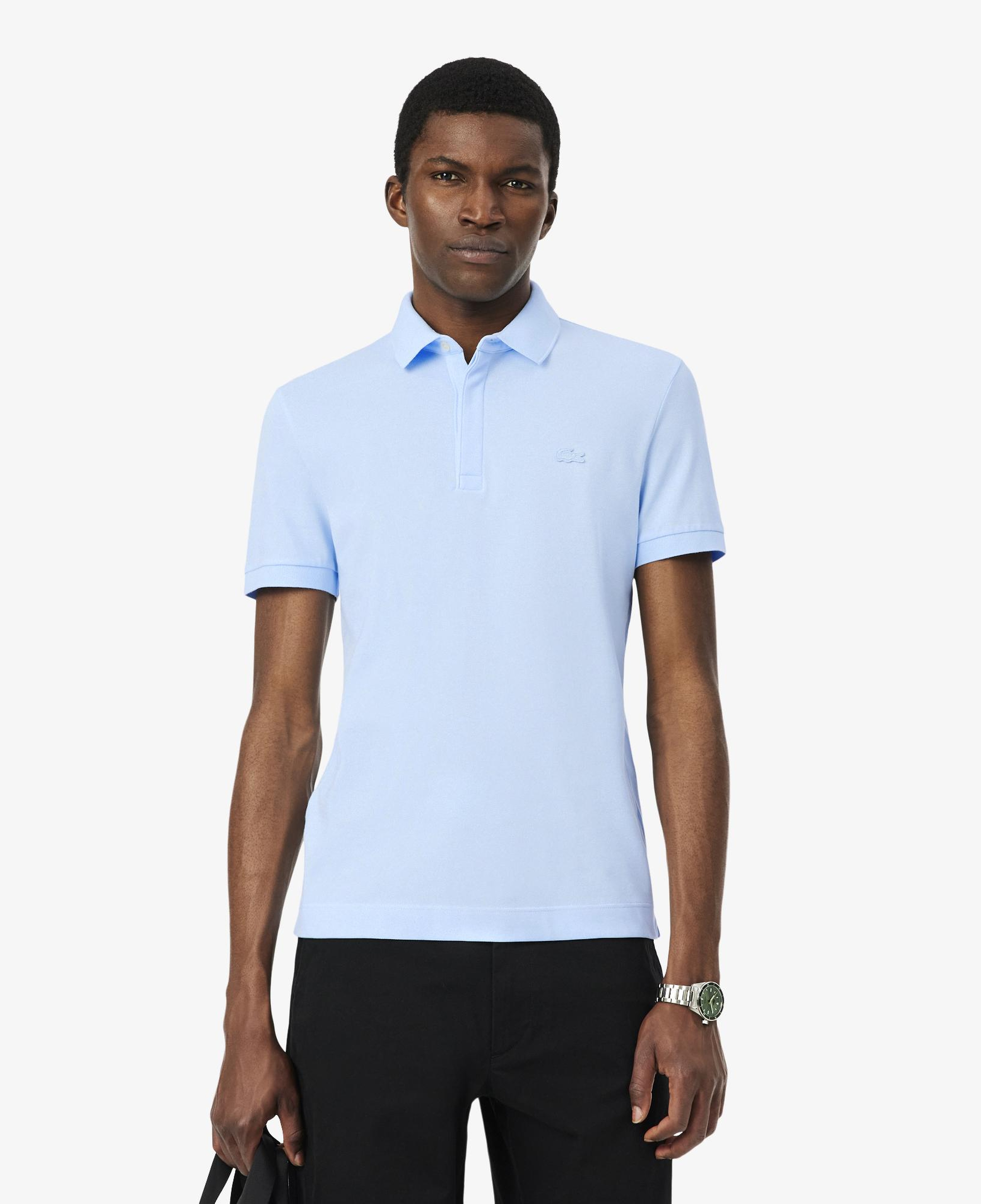 Erkek Regular Fit Açık Mavi Paris Polo