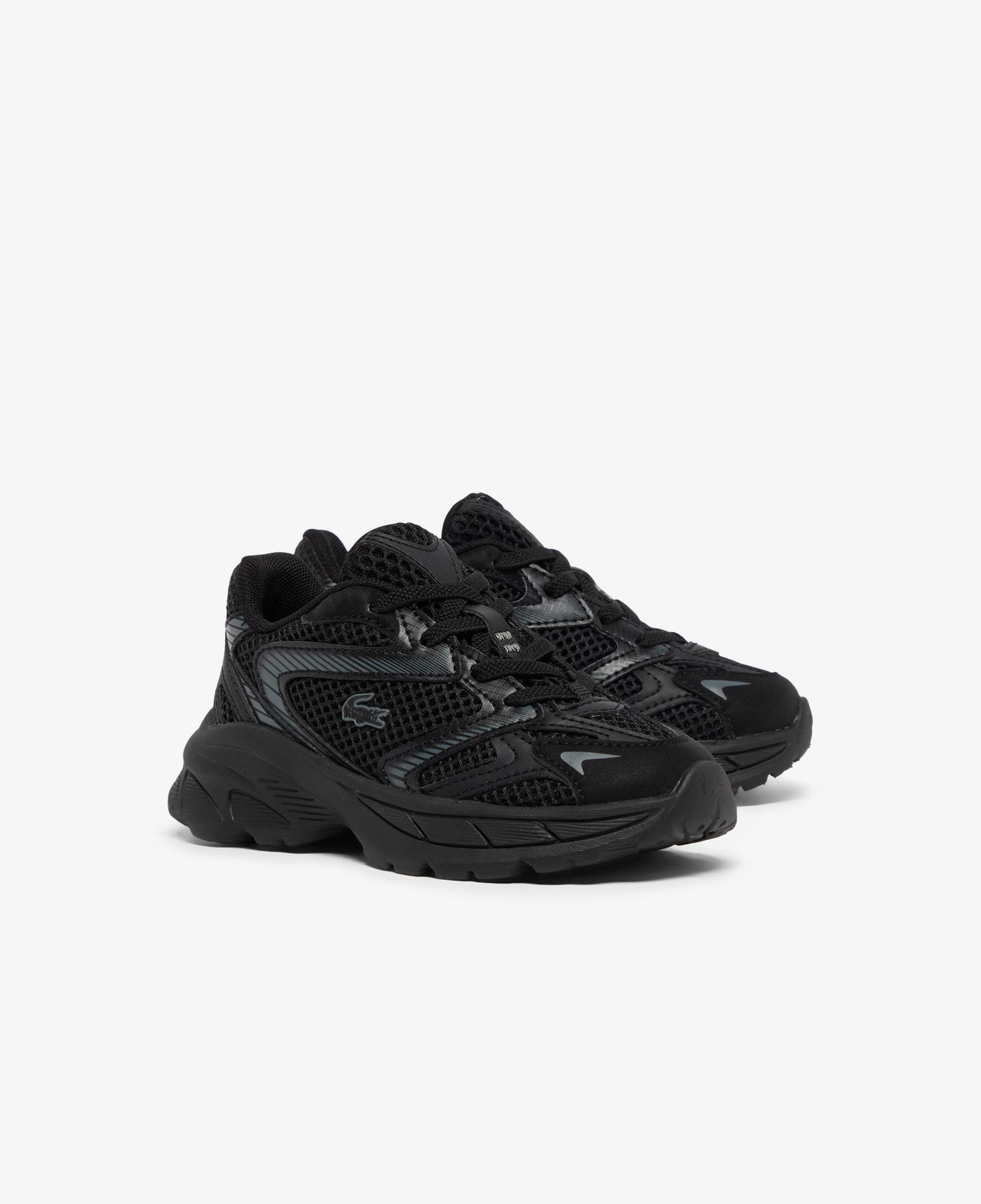 L003 Neo Shot Çocuk Siyah Sneaker
