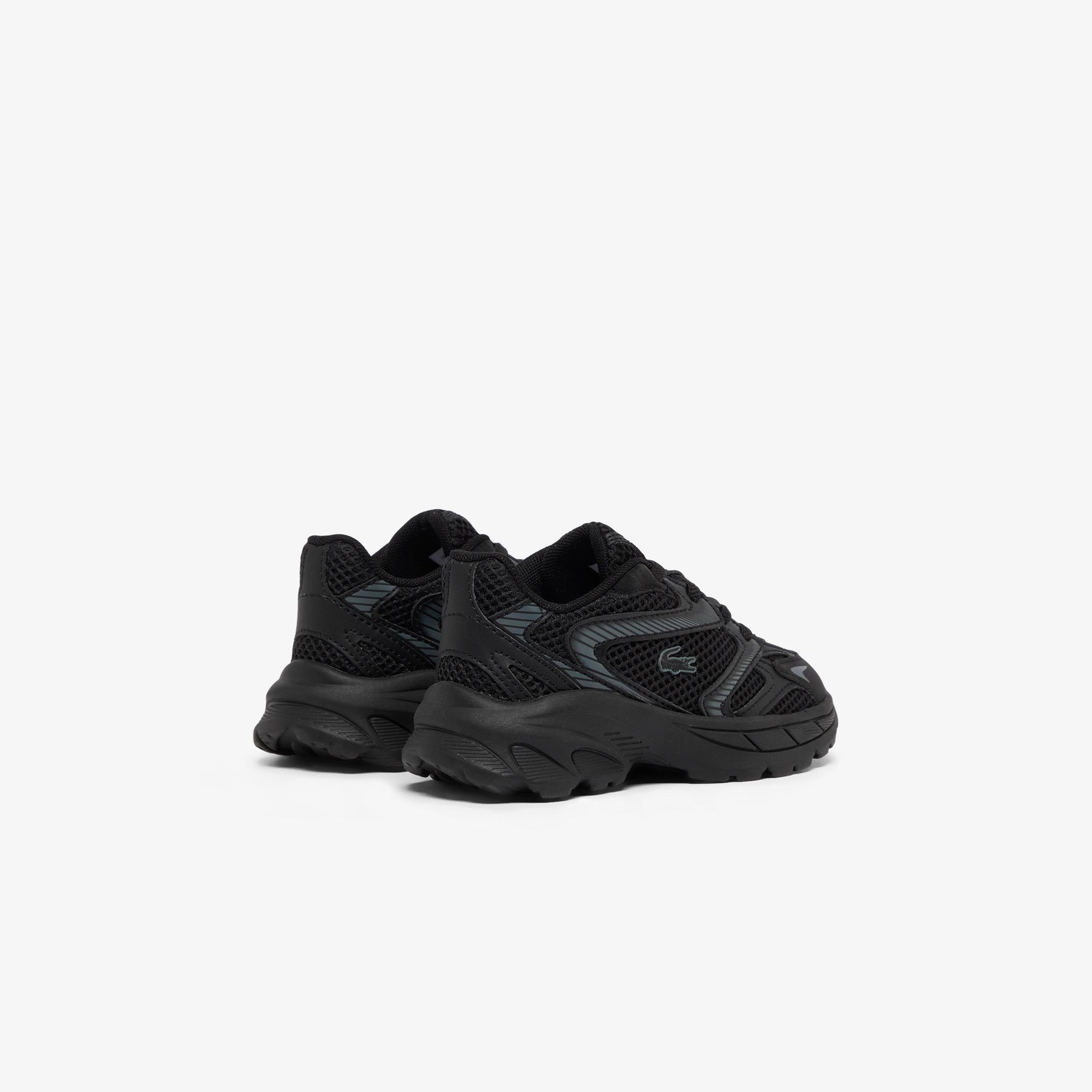 L003 Neo Shot Çocuk Siyah Sneaker