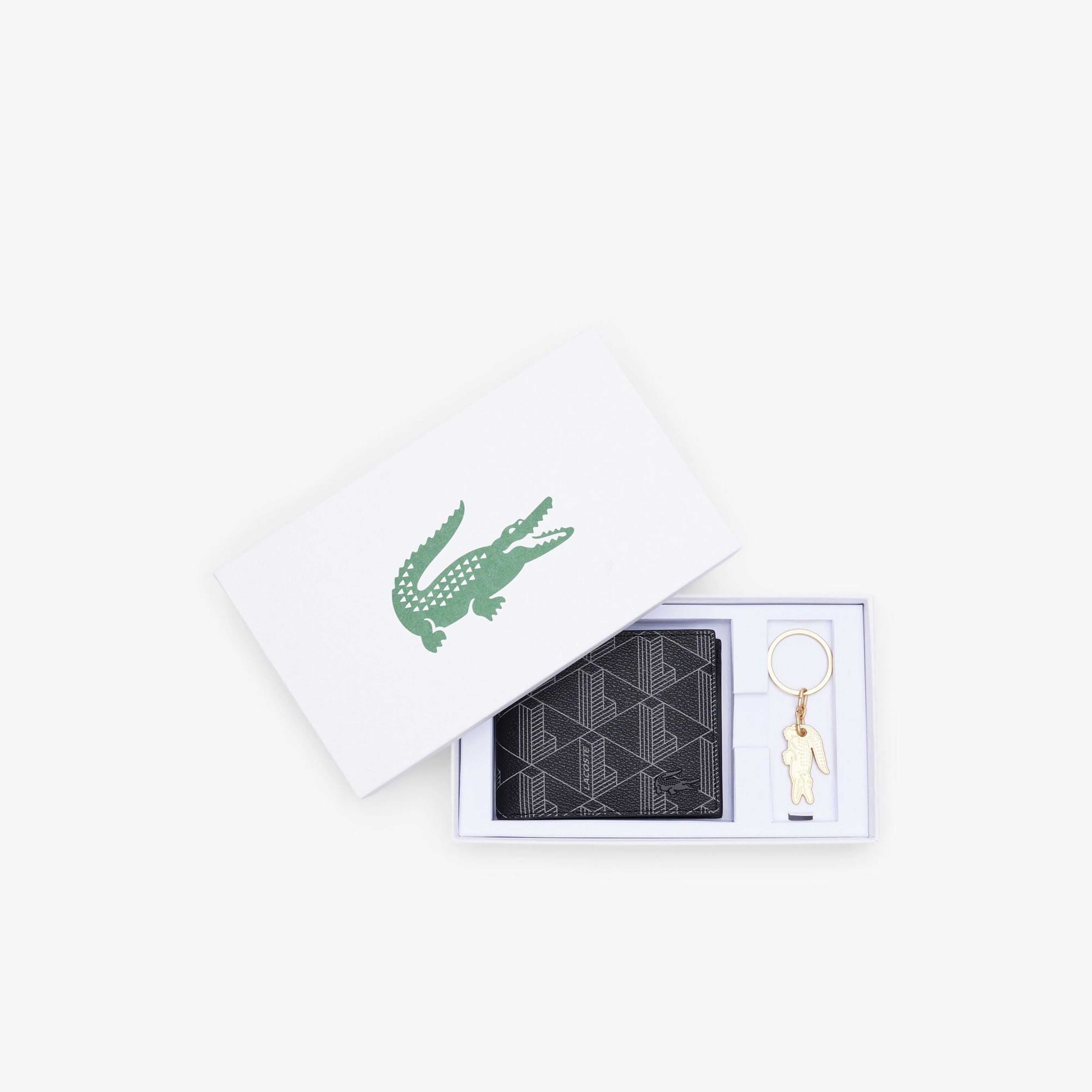 The Blend Erkek Monogram Siyah Cüzdan