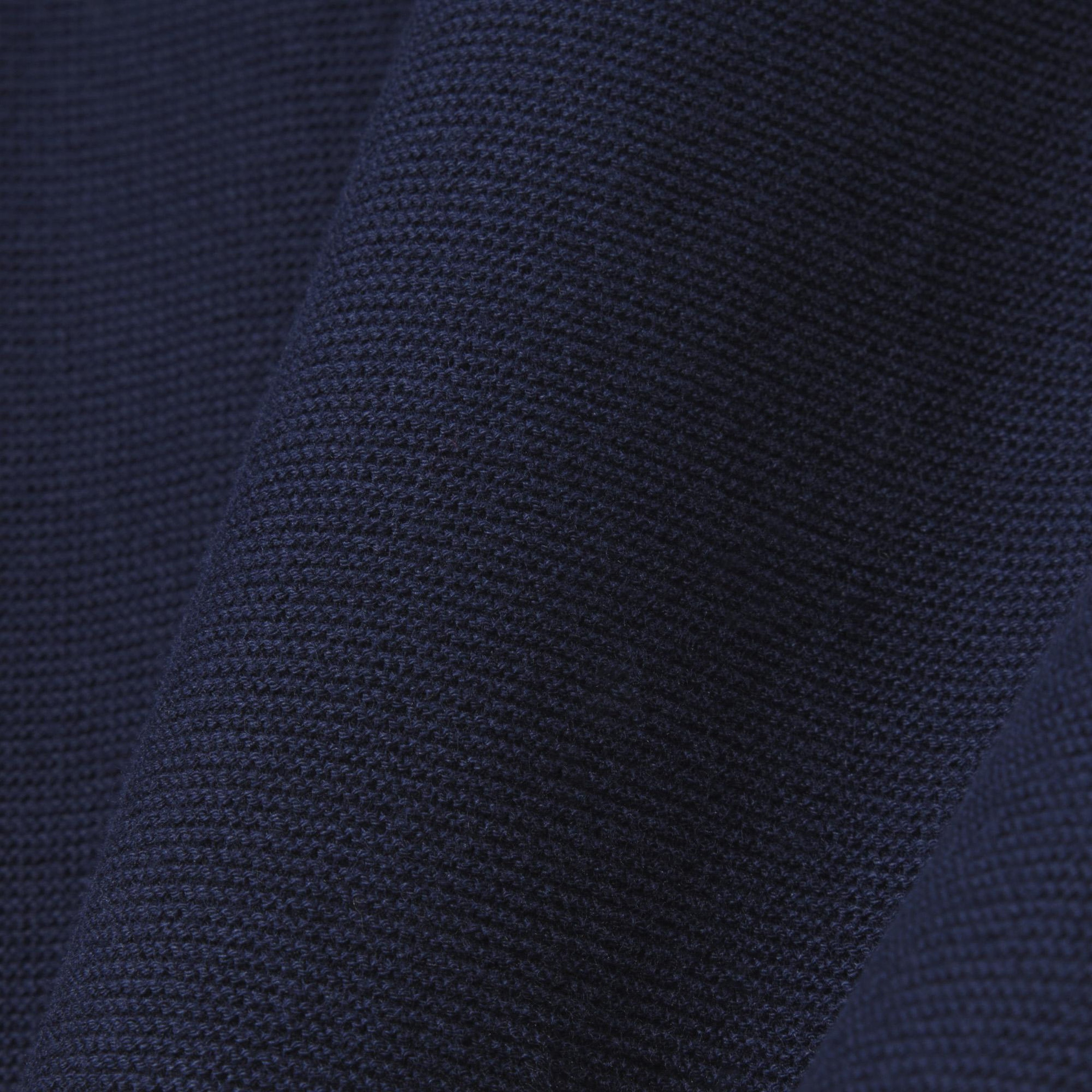Erkek Classic Fit Kısa Kollu Polo Yaka Lacivert Triko