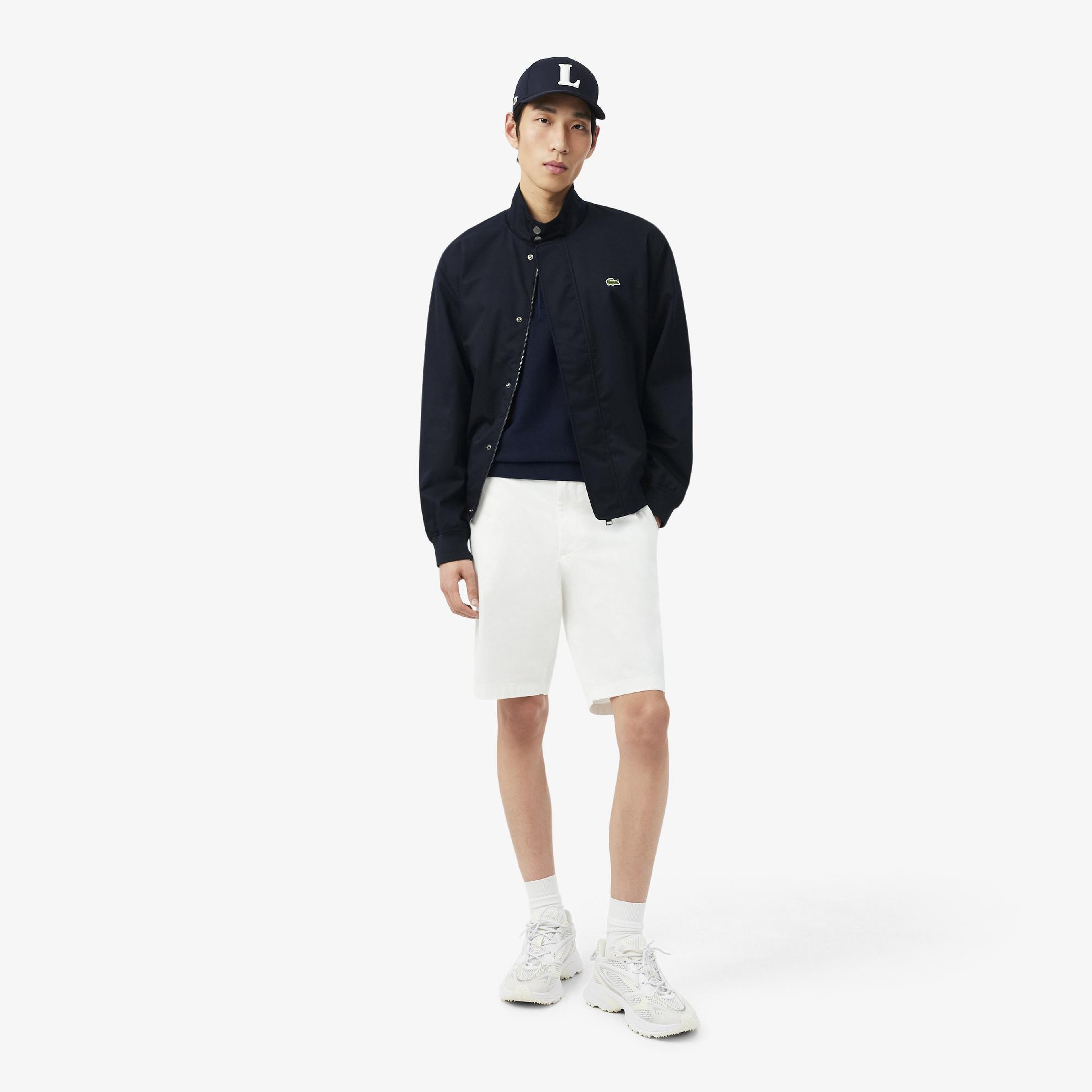 Erkek Classic Fit Kısa Kollu Polo Yaka Lacivert Triko