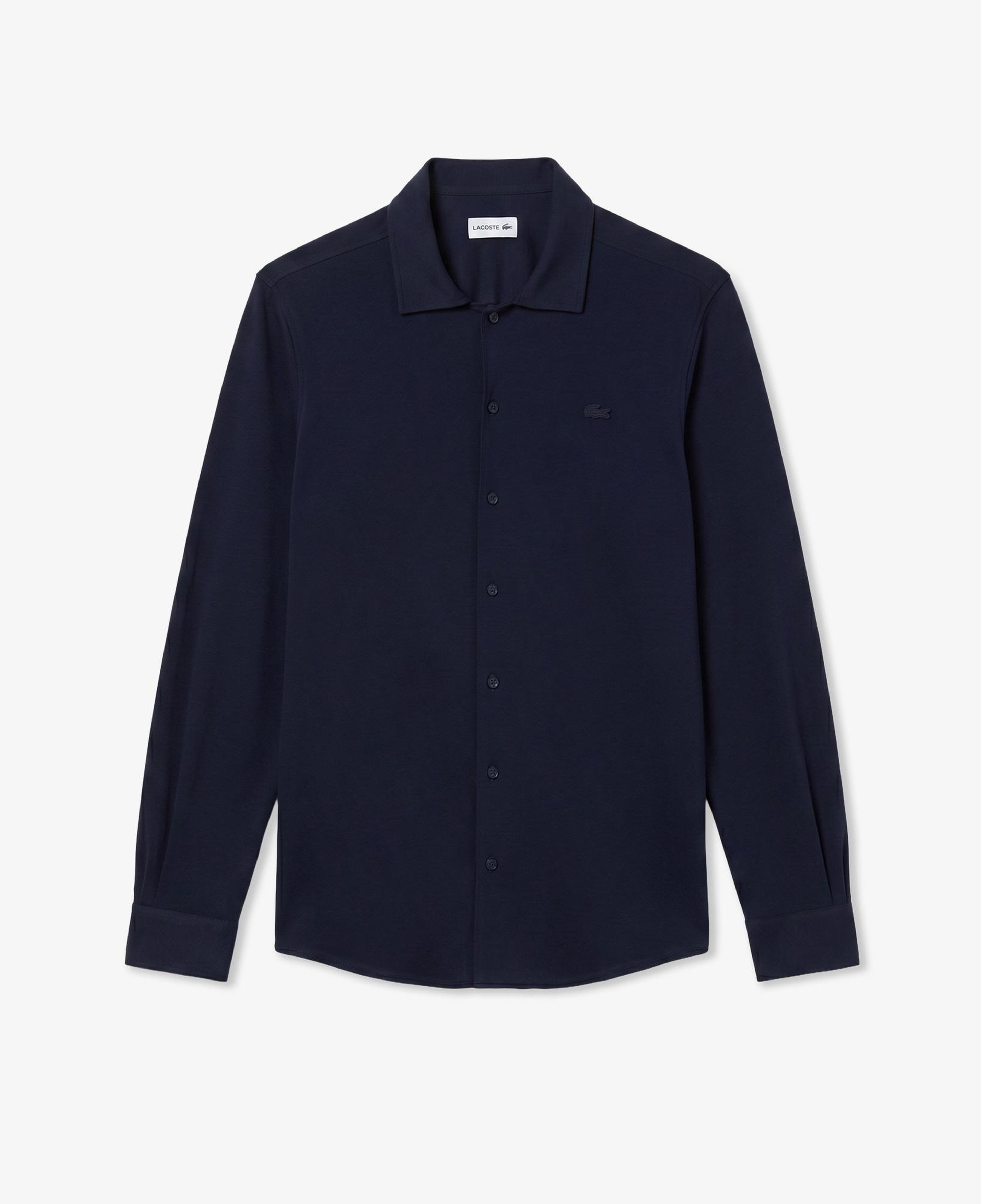 Erkek Slim Fit Lacivert Gömlek