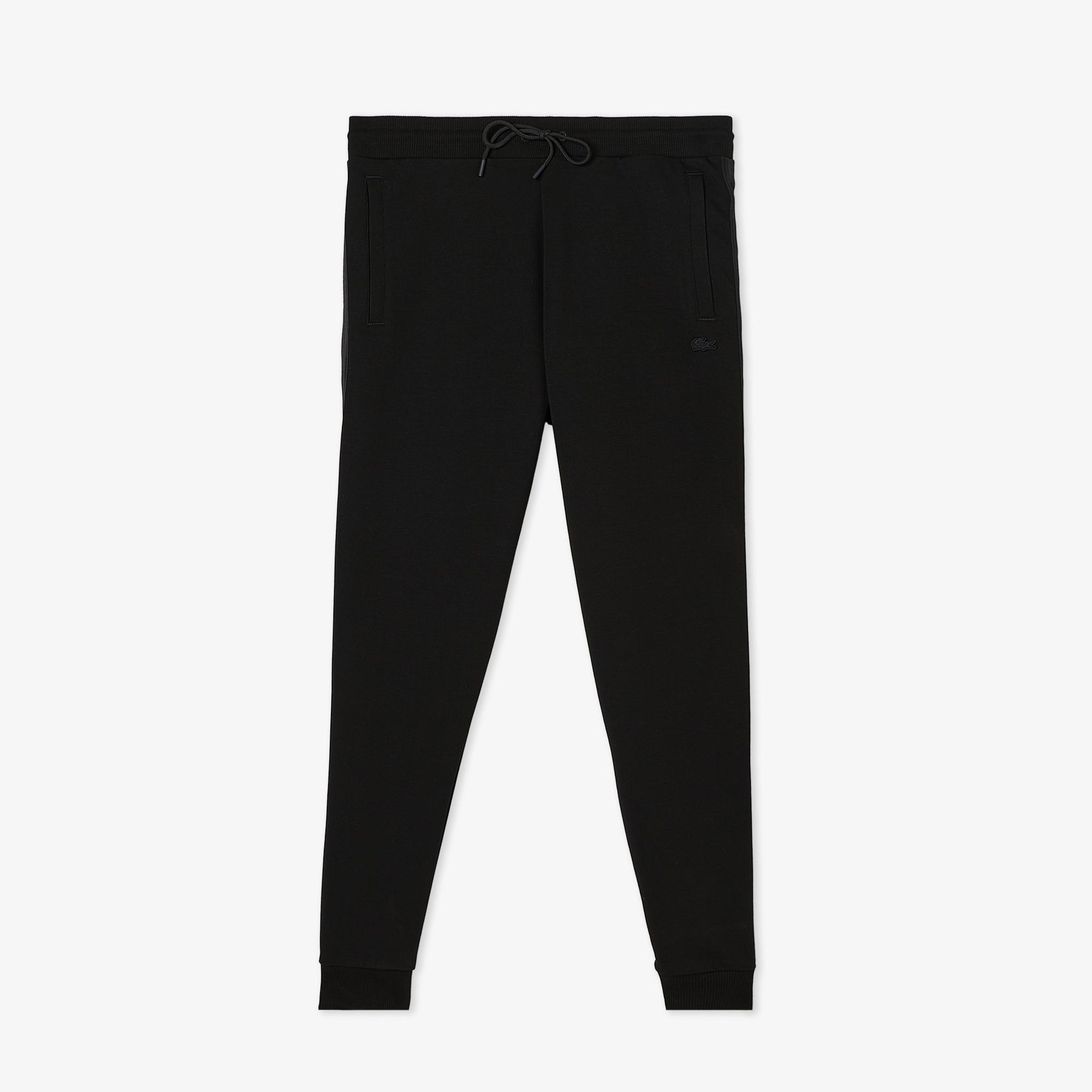 Erkek Regular Fit Siyah Eşofman Altı