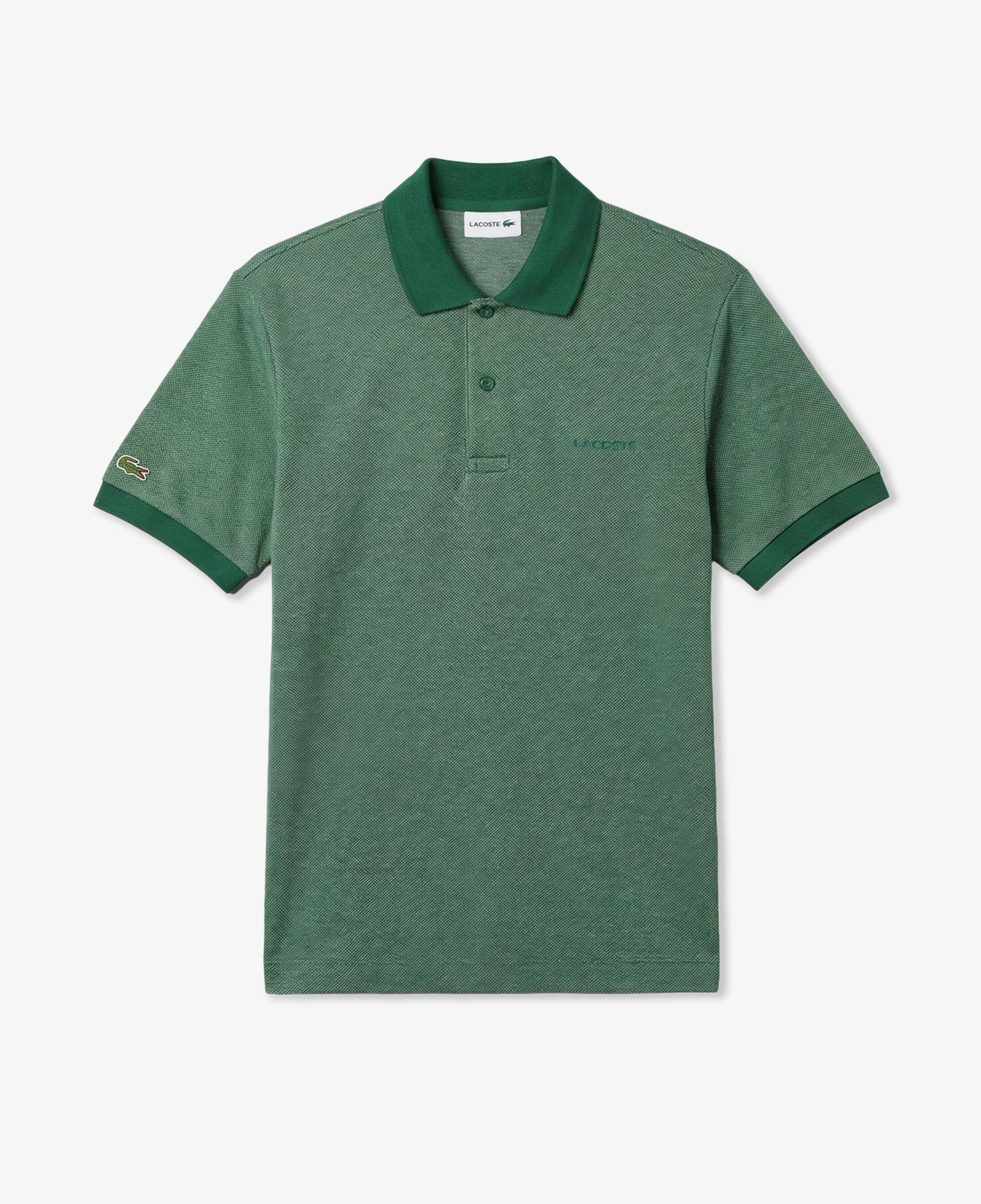 Erkek Relaxed Fit Koyu Yeşil Polo