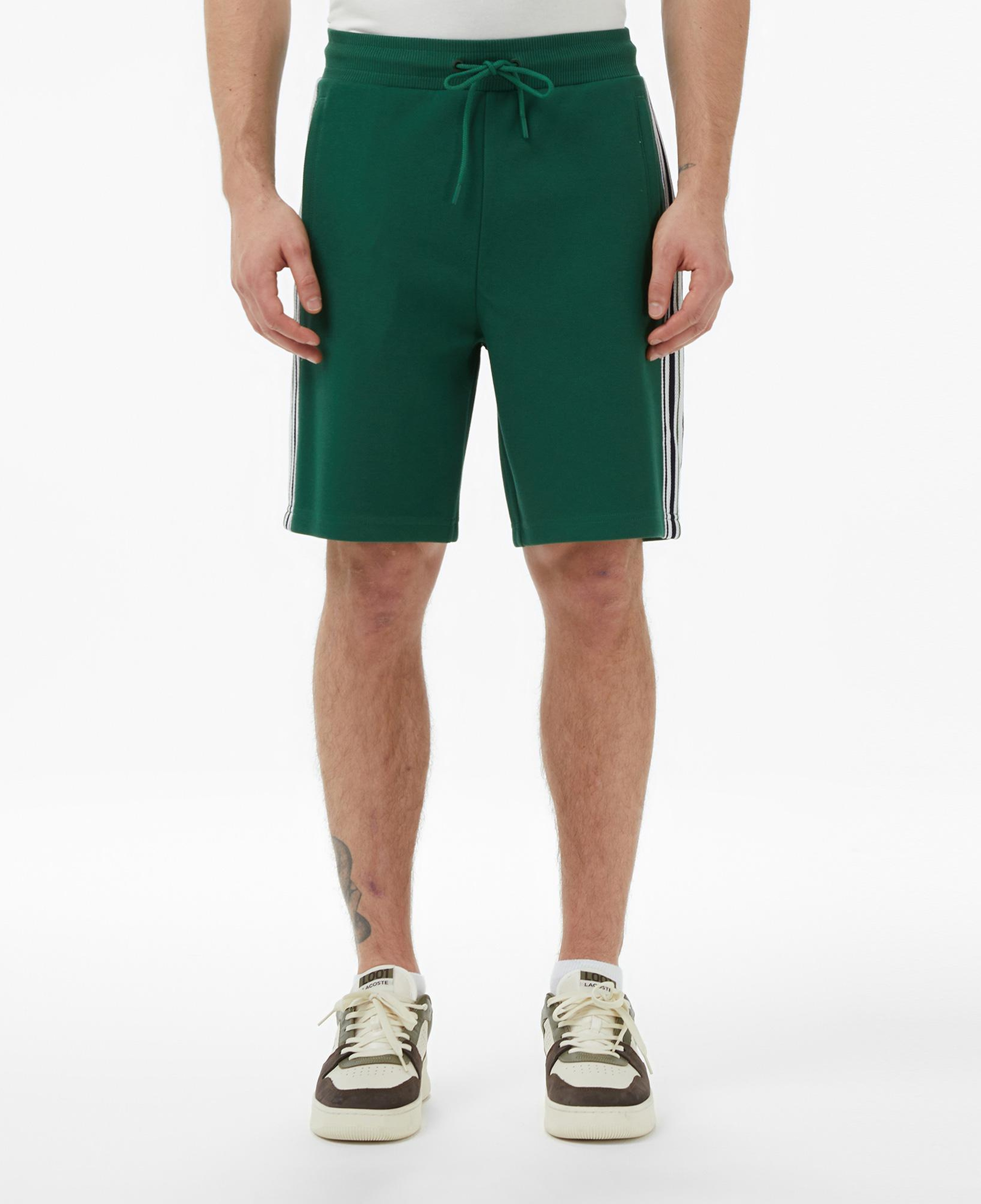Erkek Regular Fit Koyu Yeşil Şort