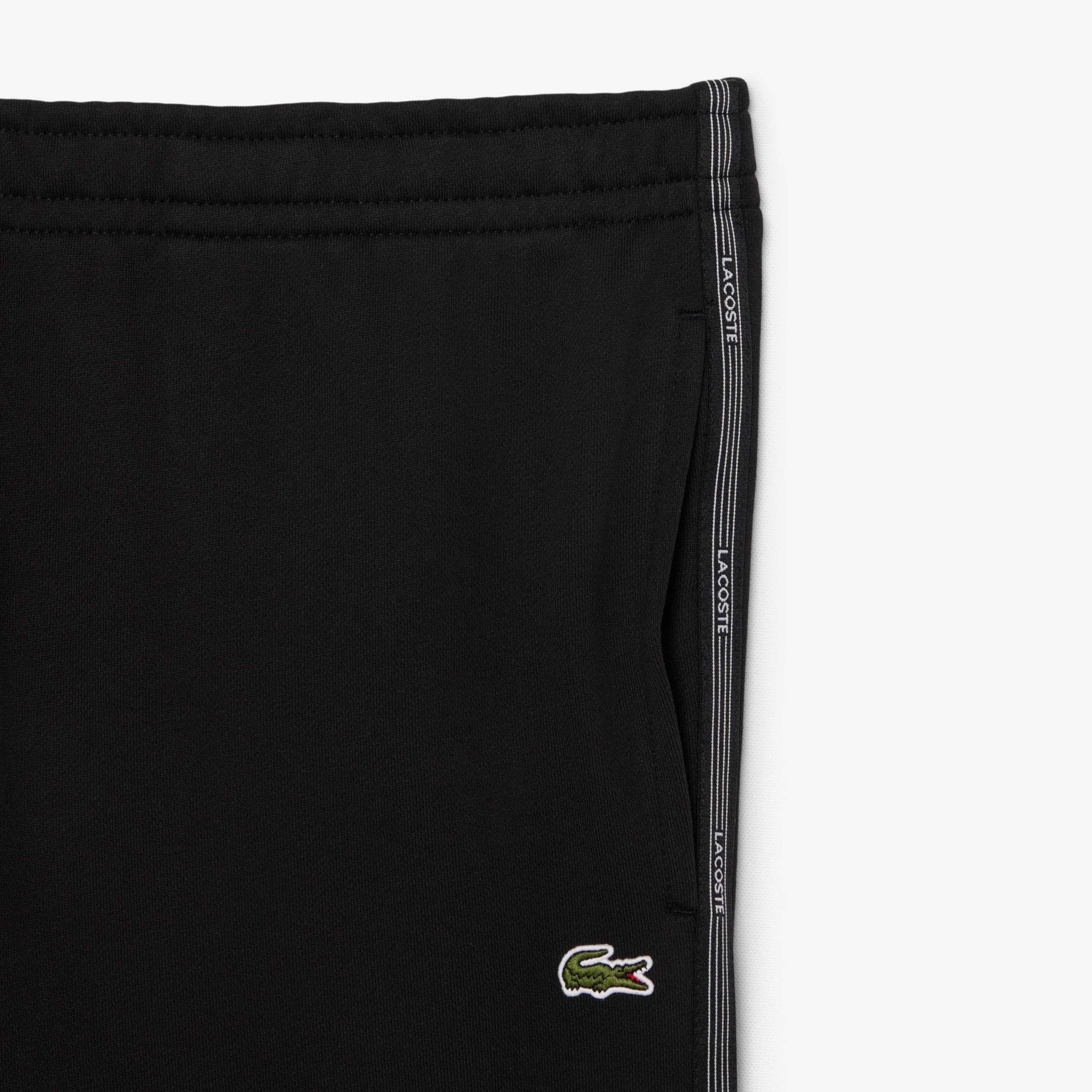Erkek Tapered Fit Siyah Eşofman Altı