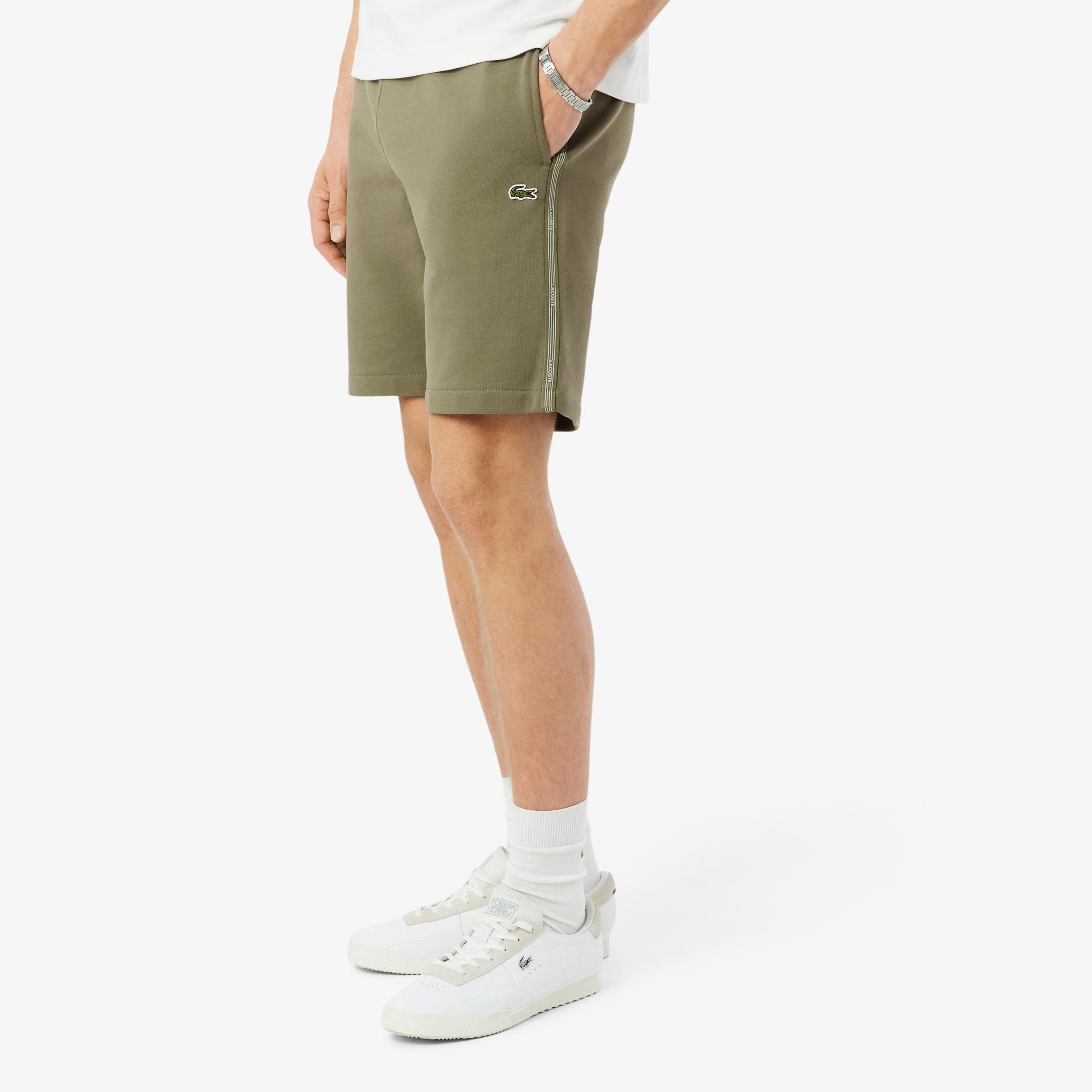 Erkek Regular Fit Haki Şort