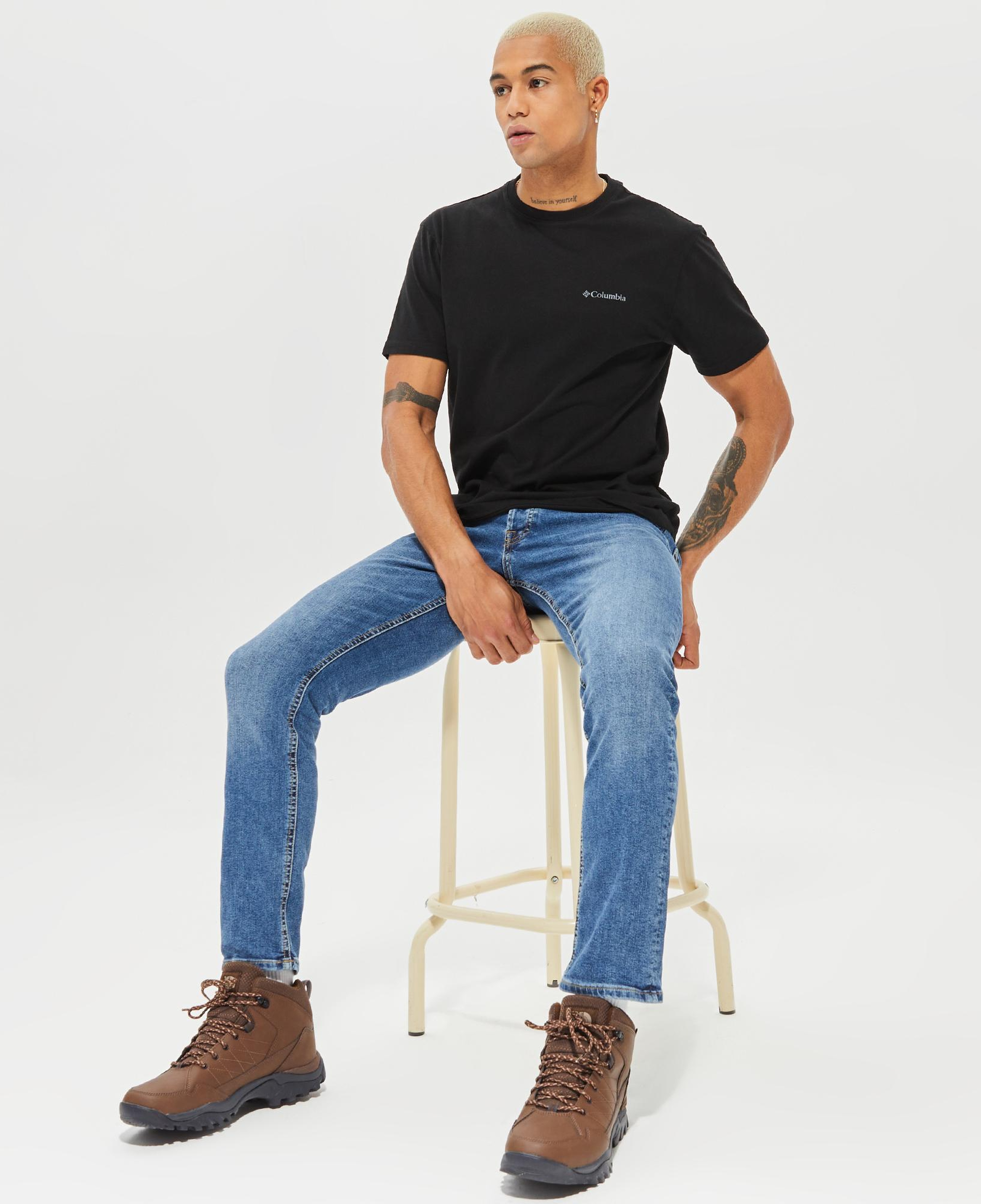 Columbia CSC Basic Logo Brushed Erkek Siyah T-Shirt