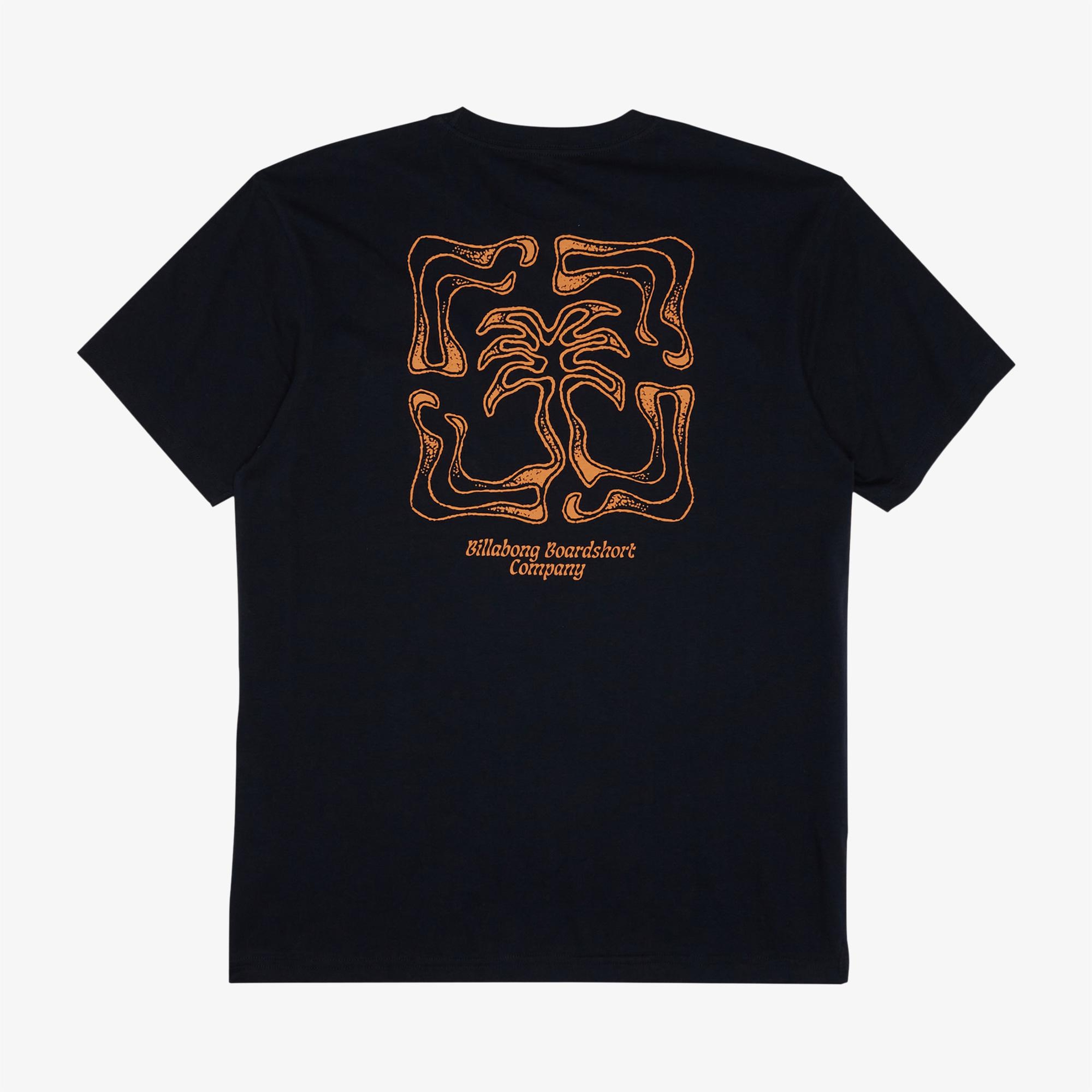 Billabong Troppo Erkek Siyah Günlük T-Shirt