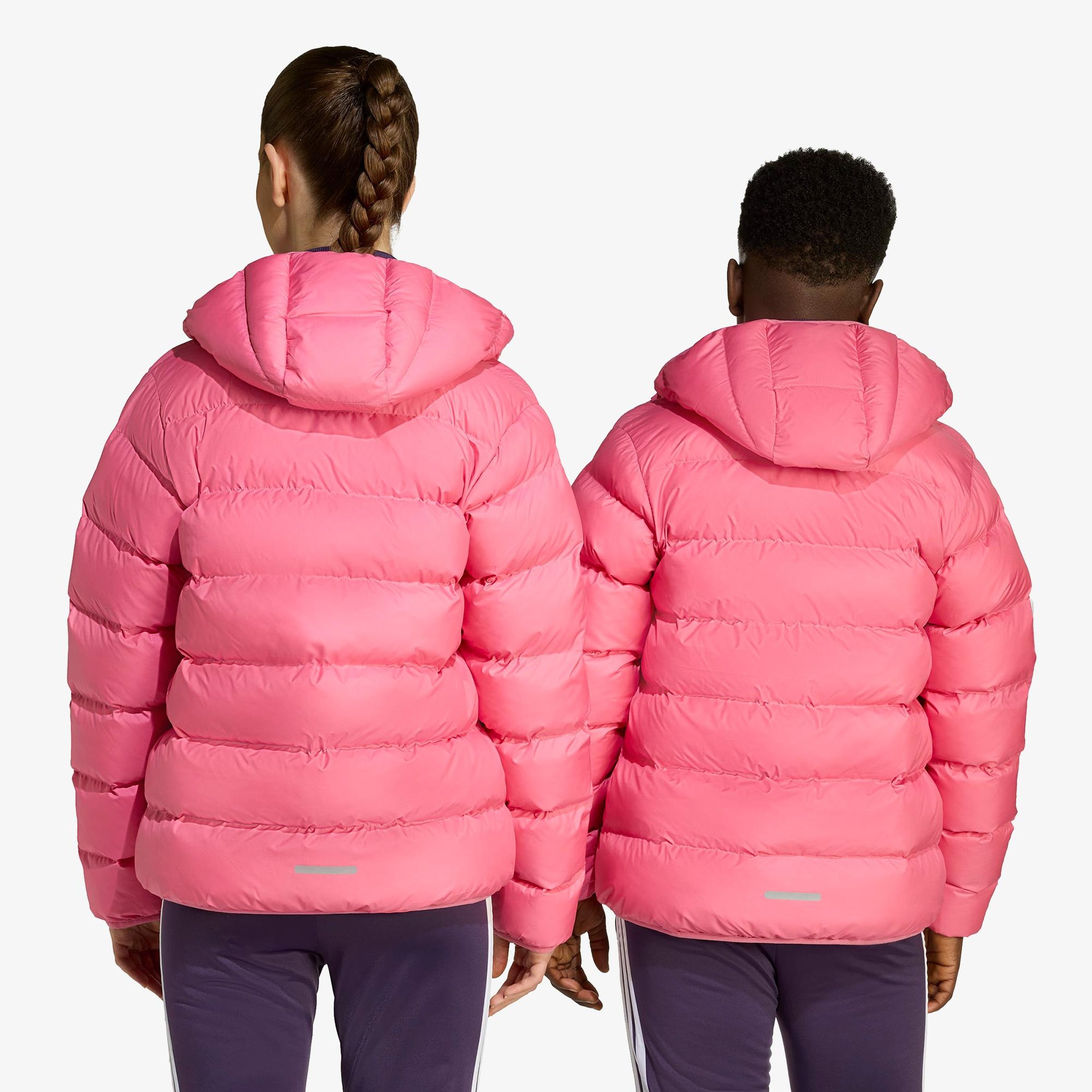 adidas Sentetik Dolgulu Çocuk Pembe Mont