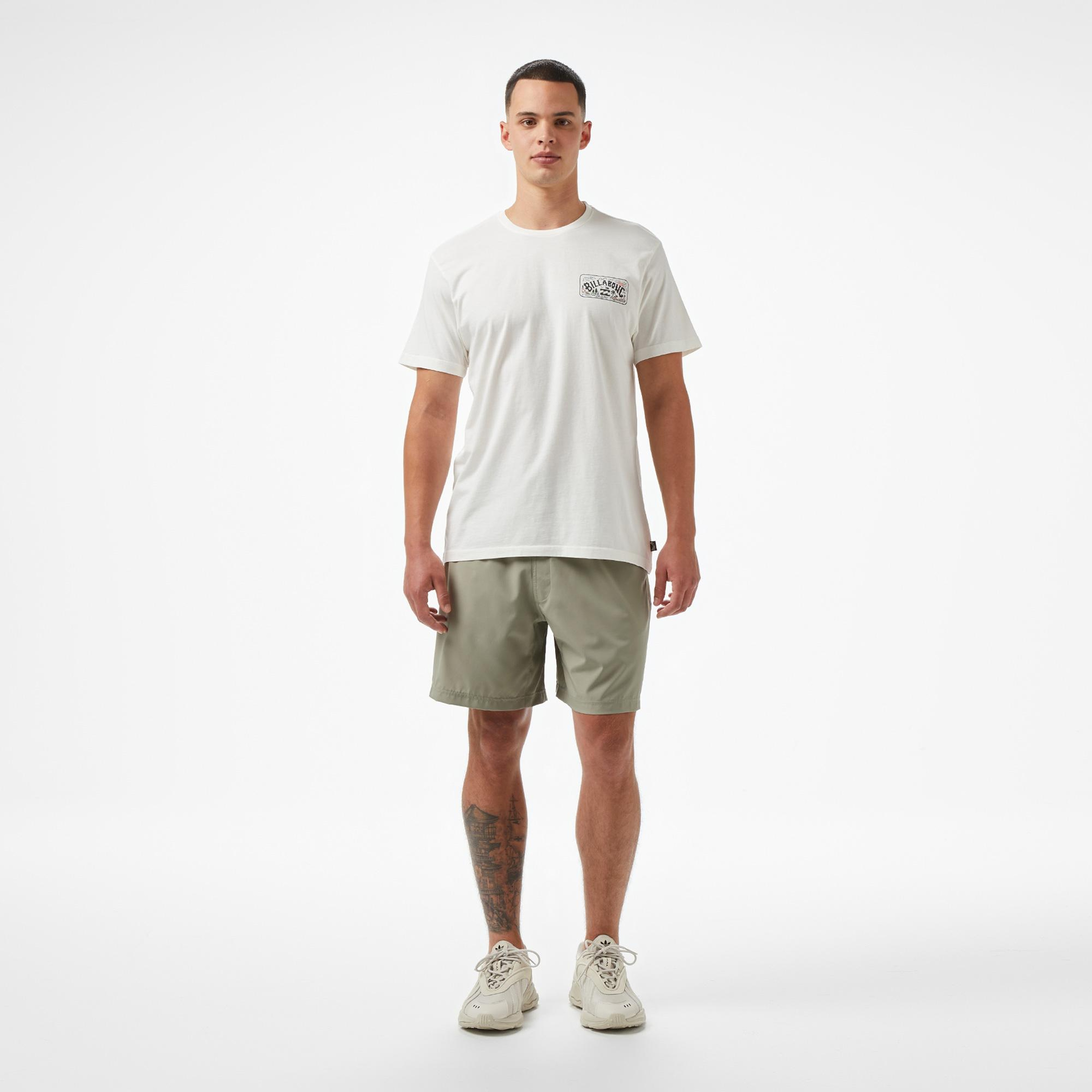 Billabong Scenic Arch Adiv Erkek Beyaz T-Shirt