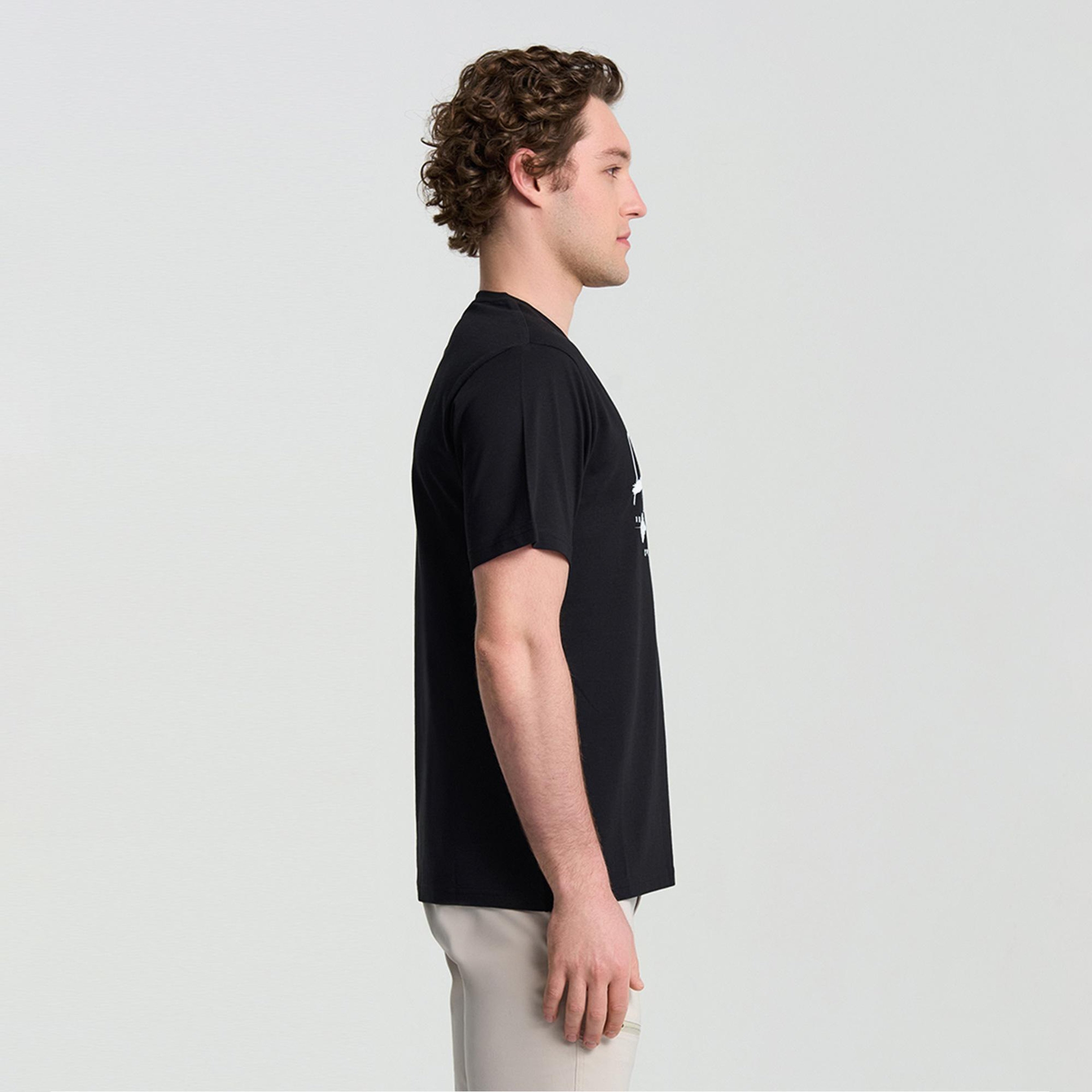 Columbia Explore Outdoors Ss Erkek Siyah T-Shirt