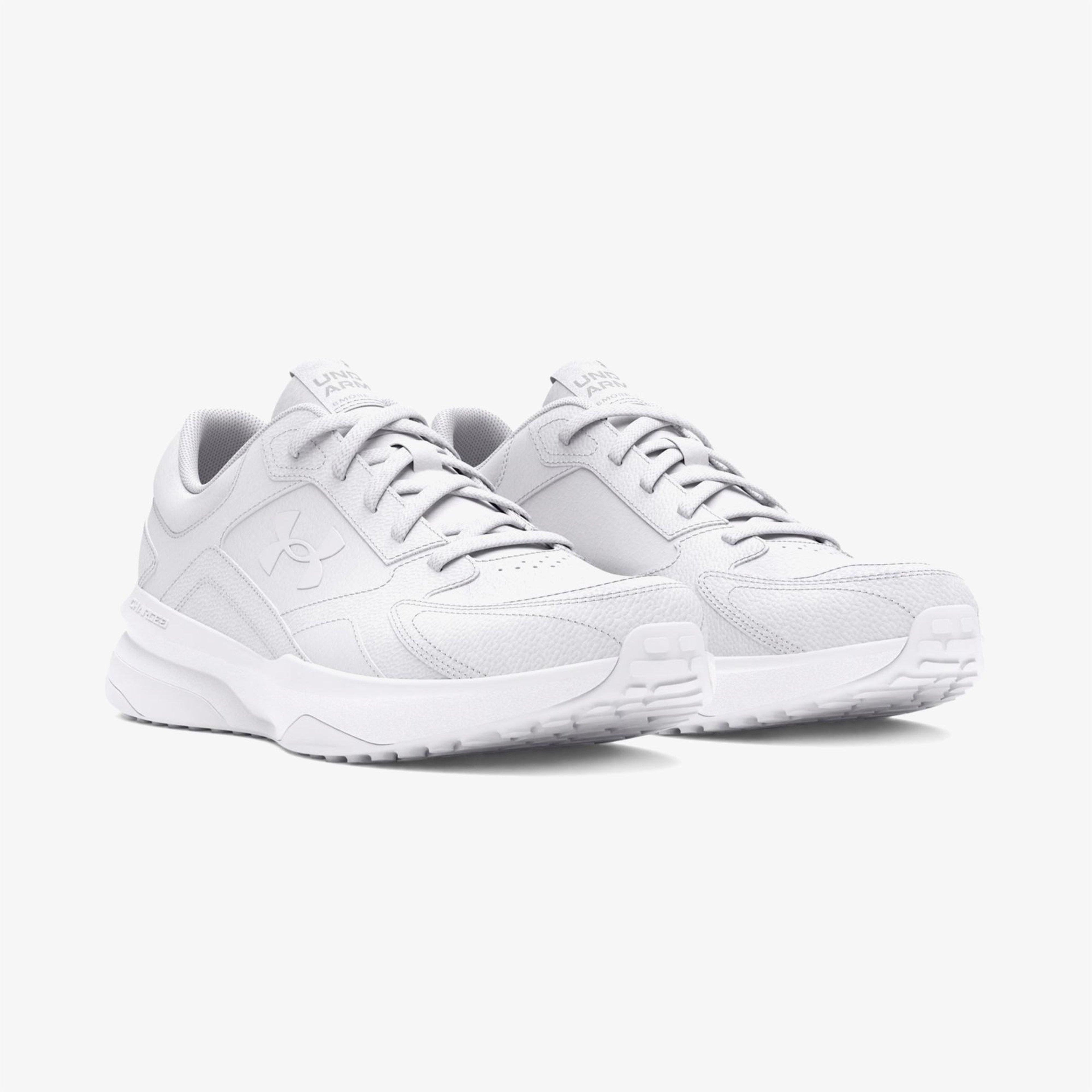 Under Armour Edge Leather Unisex Beyaz Spor Ayakkabı