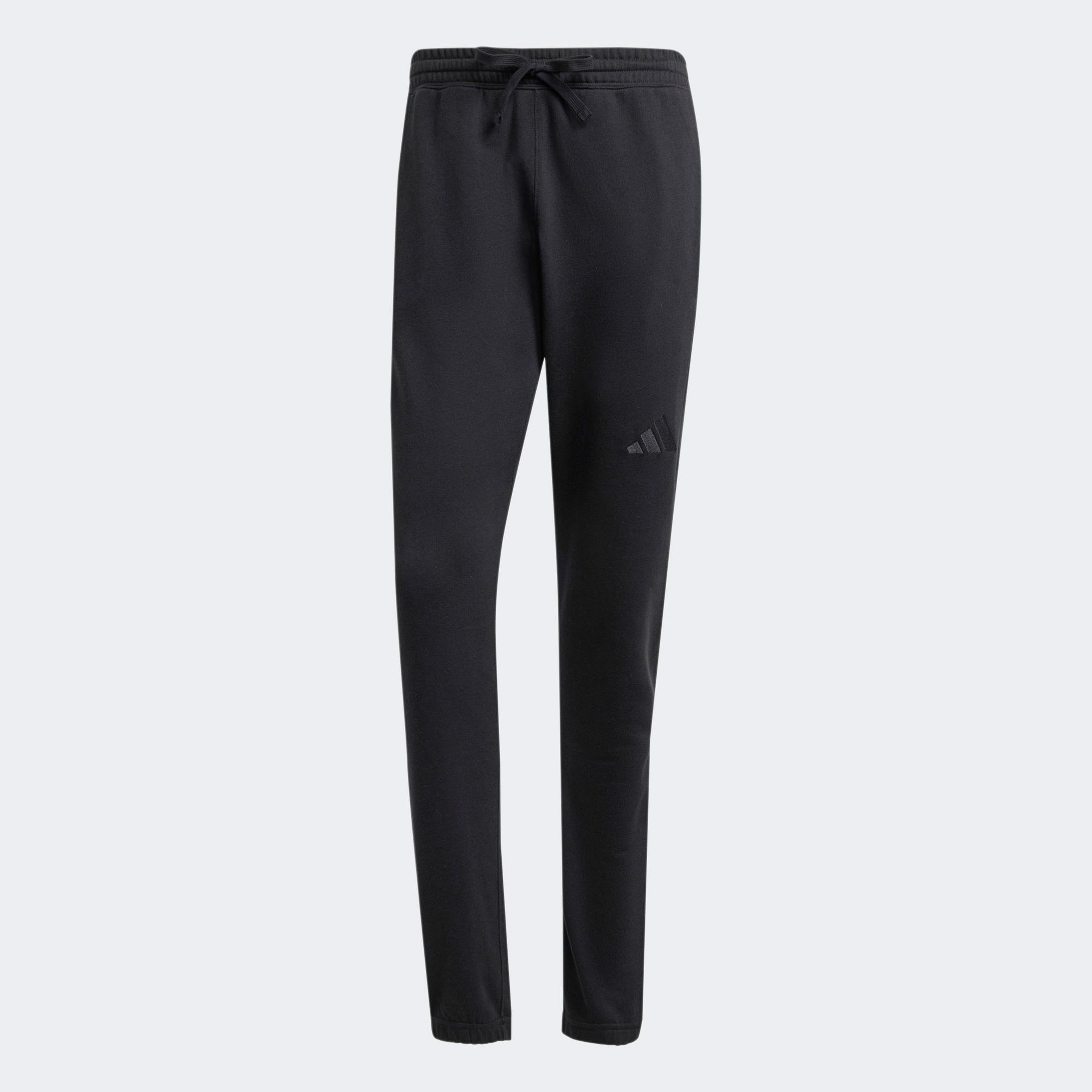 adidas All Szn French Terry Regular Tapered Erkek Siyah Eşofman Altı