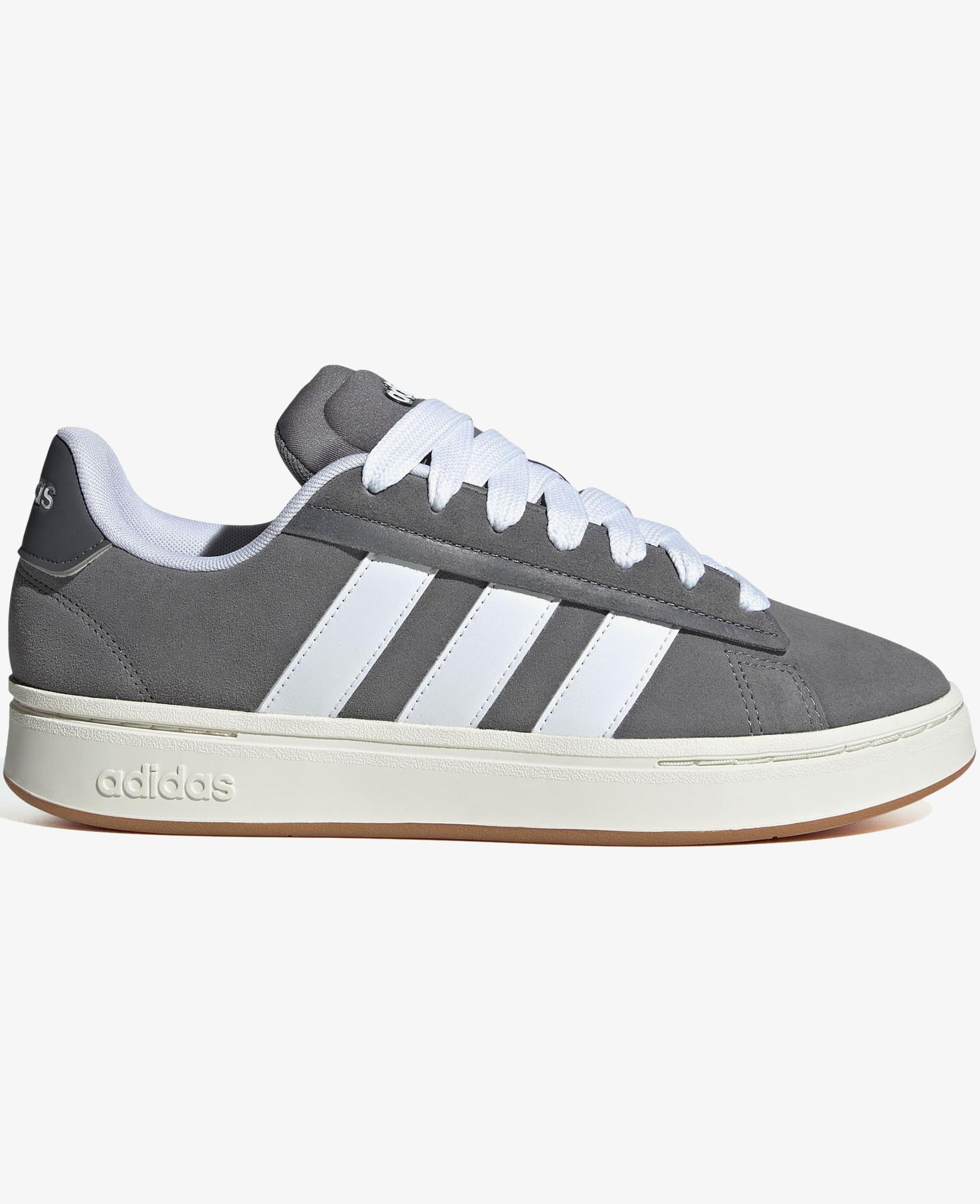 adidas Grand Court Alpha Erkek Gri Spor Ayakkabı