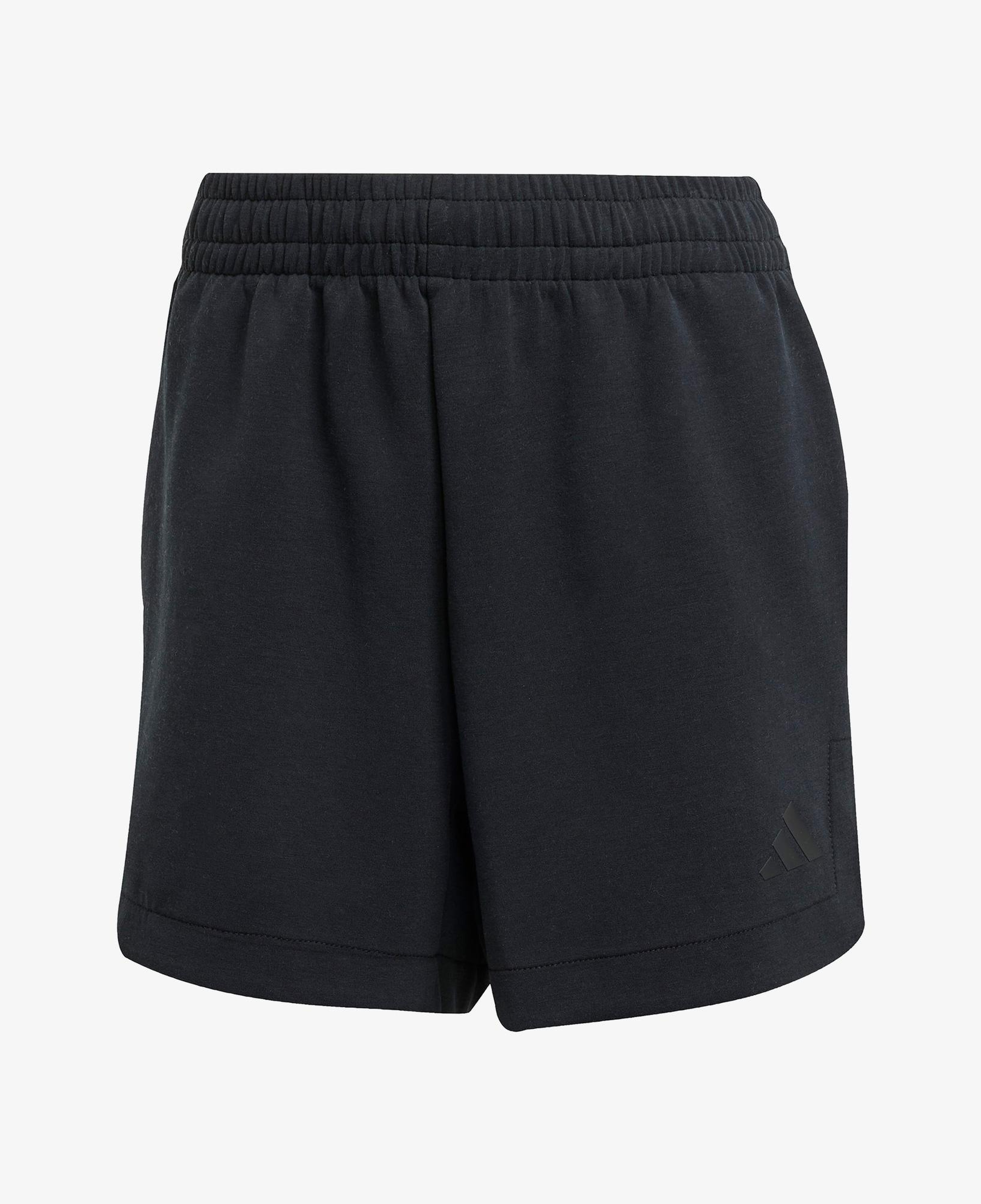 adidas Soft Lux Loose Kadın Siyah Antrenman Şortu