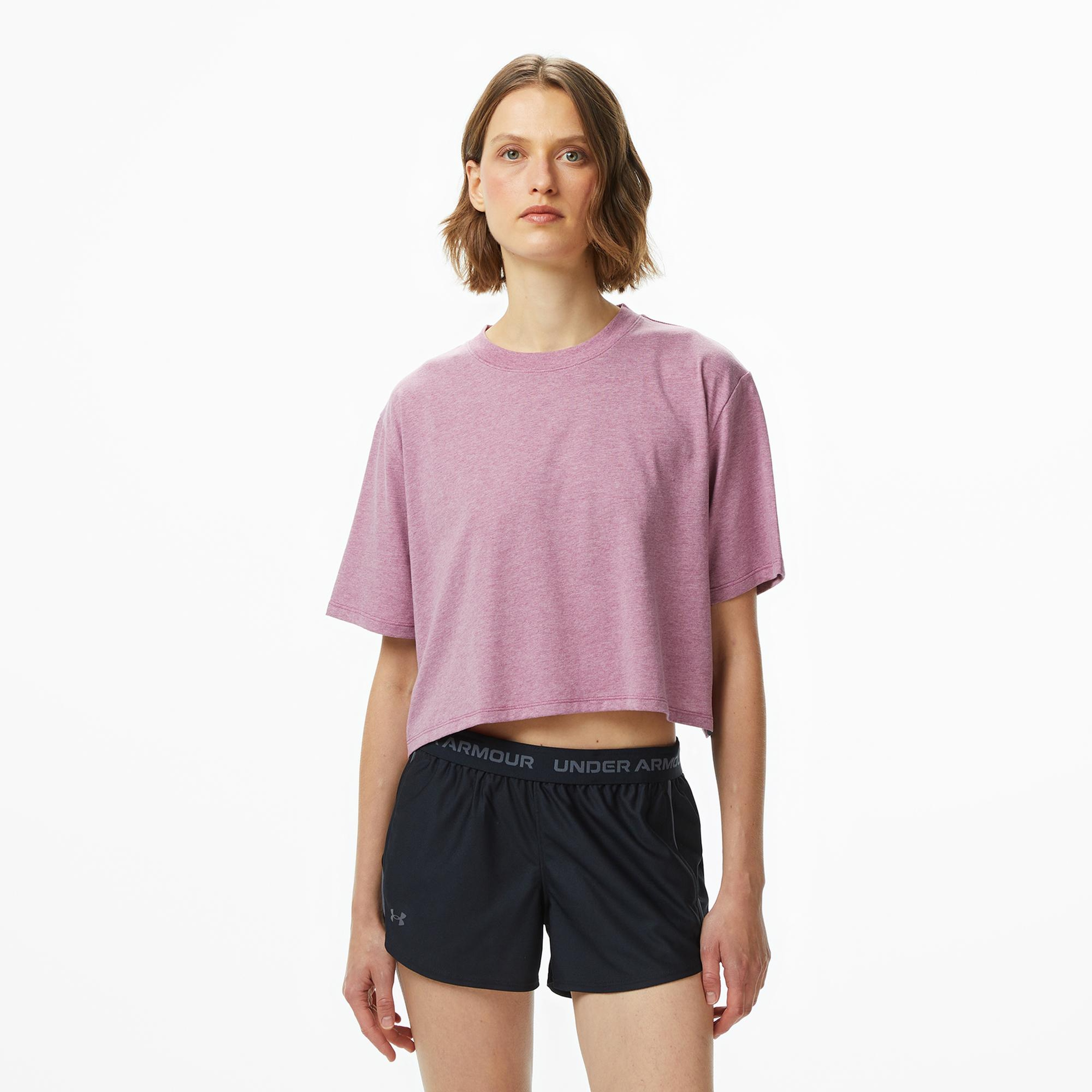 Under Armour Rial Ss Kadın Pembe T-Shirt