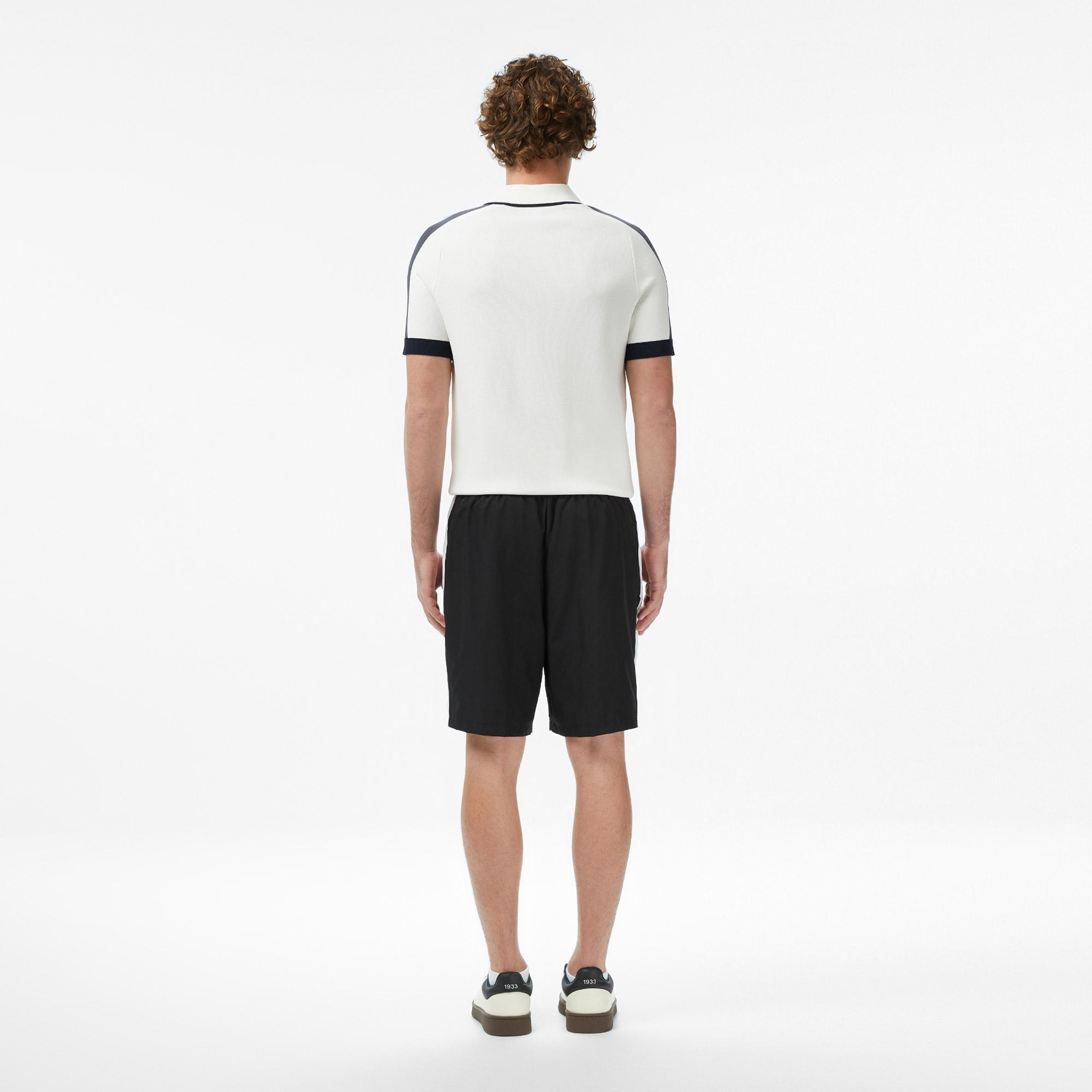 Erkek Regular Fit Siyah Şort