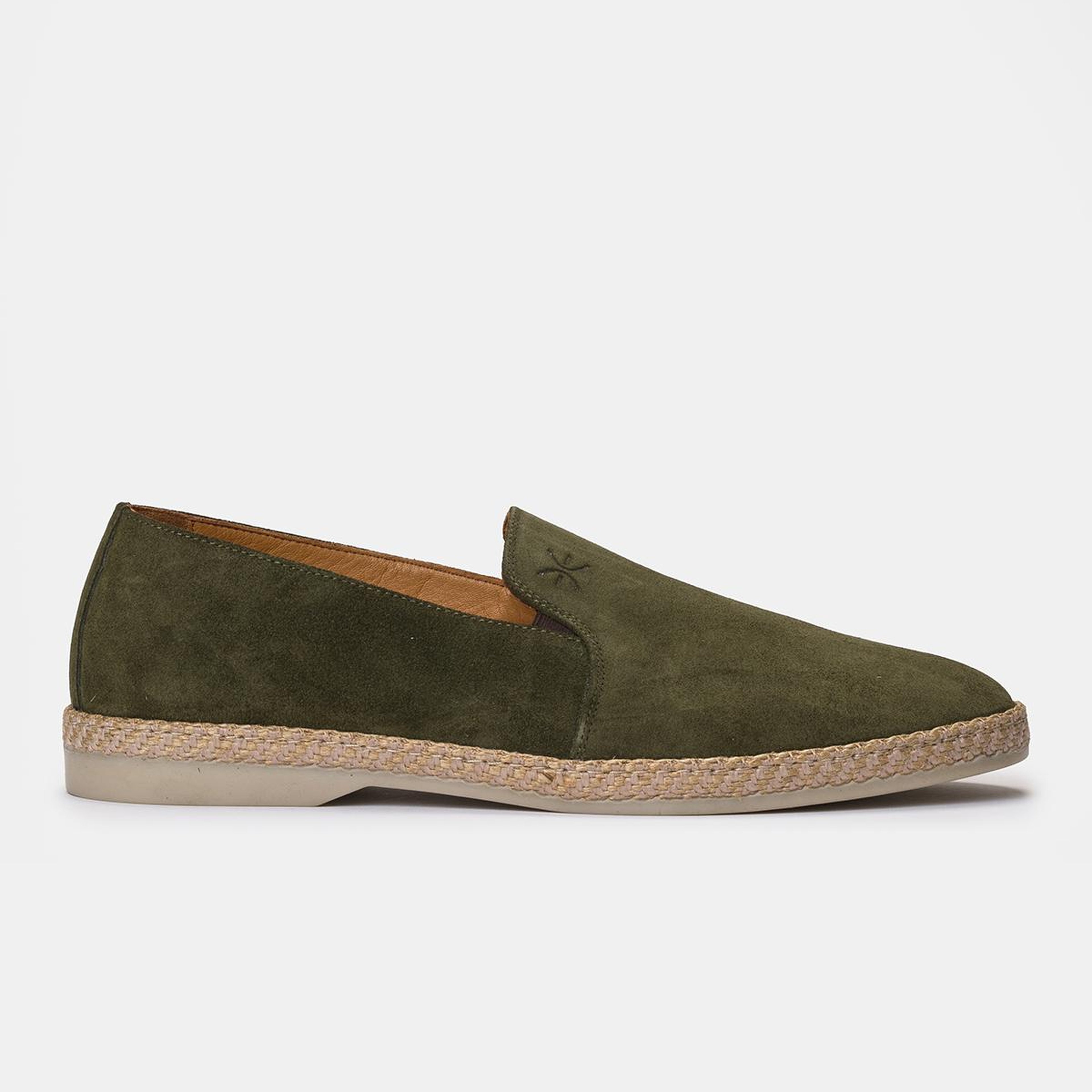 Erkek Haki Süet Espadril