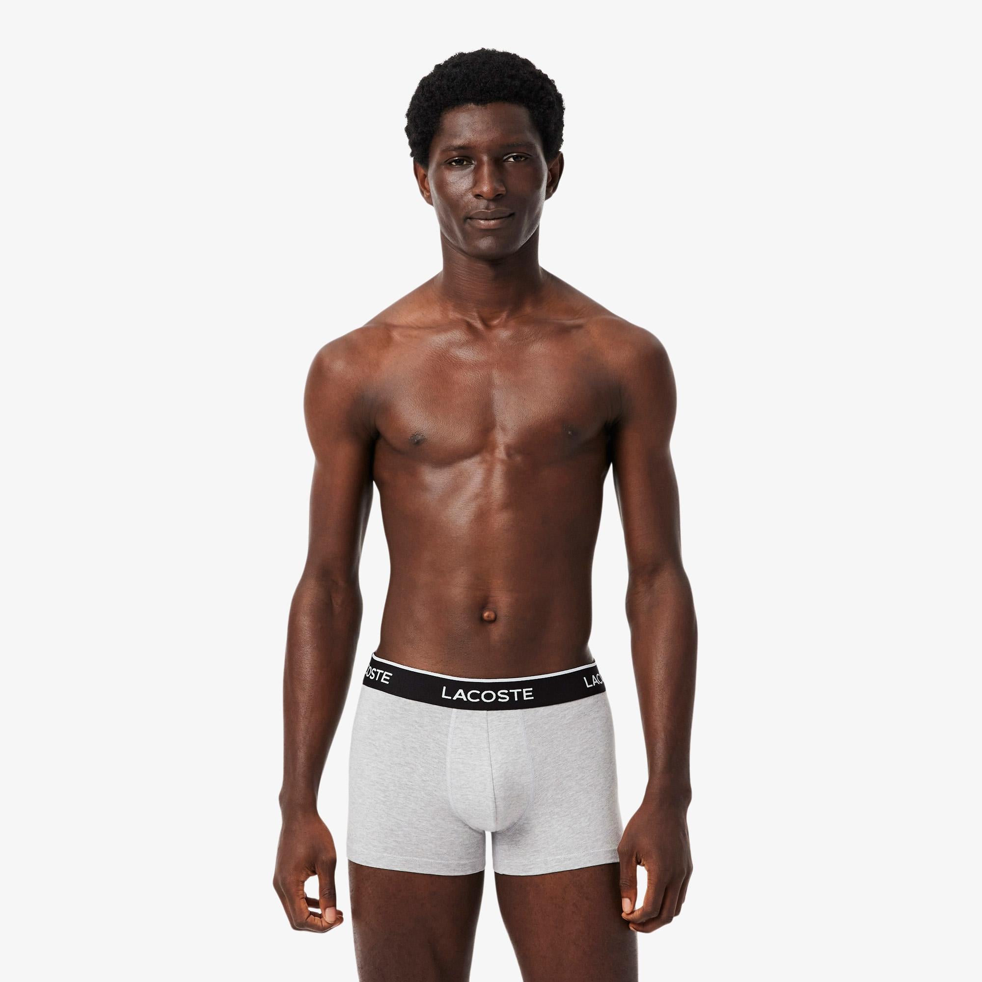 Erkek 3'lü Gri Boxer