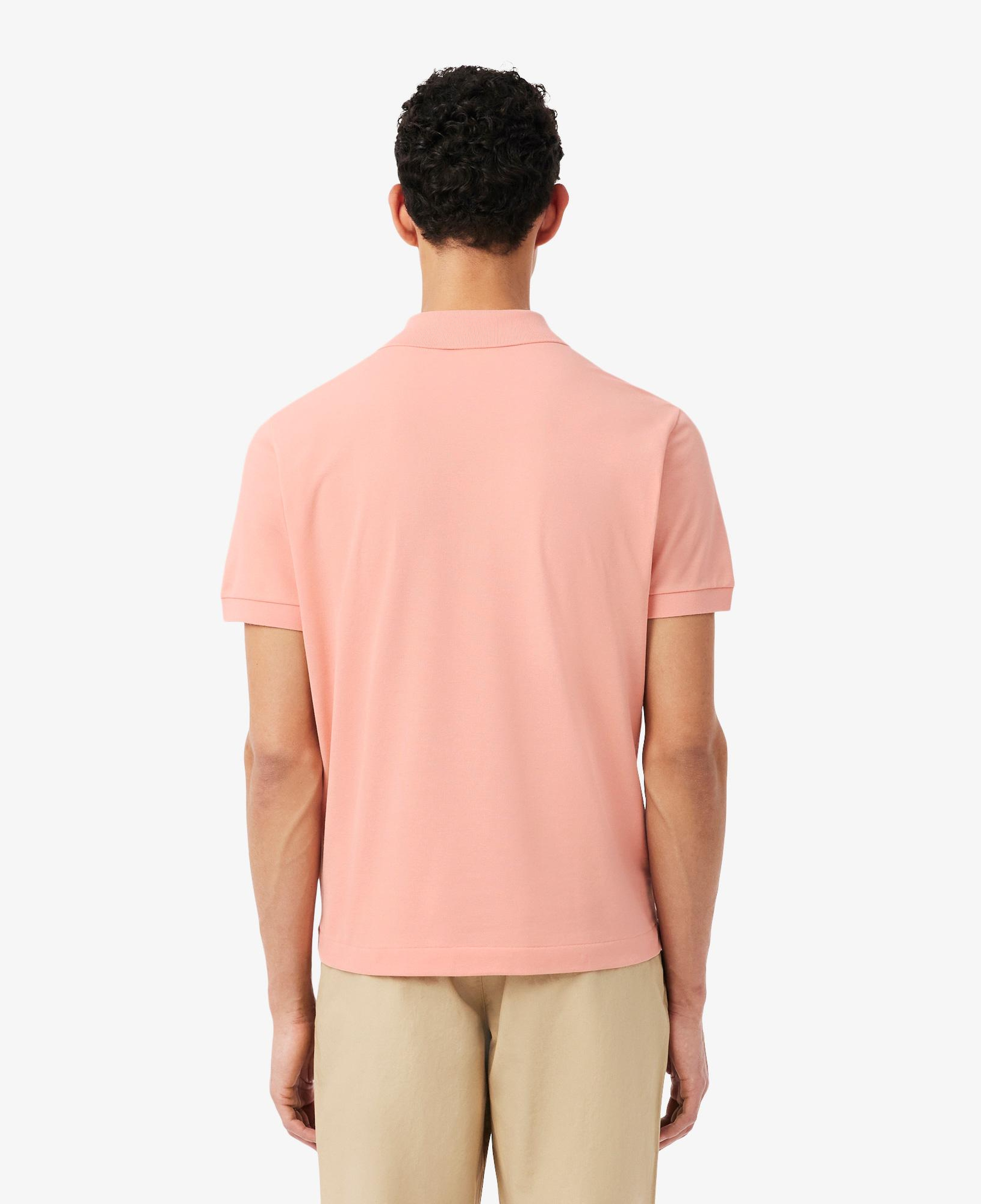 L.12.12 Light Erkek Classic Fit Pembe Polo